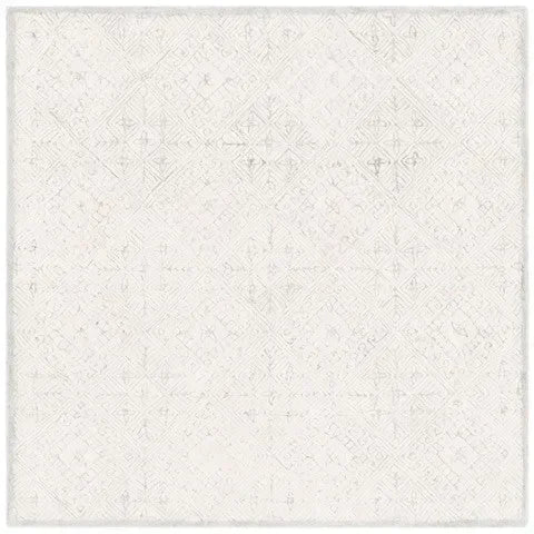 Glamour Wool Rug in Gray and Ivory - The Mayfair Hall