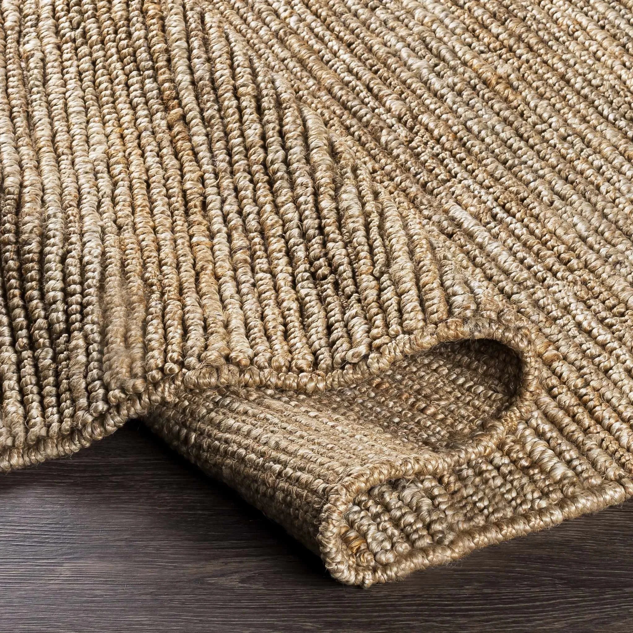 Glover Natural Braided Jute Carpet - The Mayfair Hall