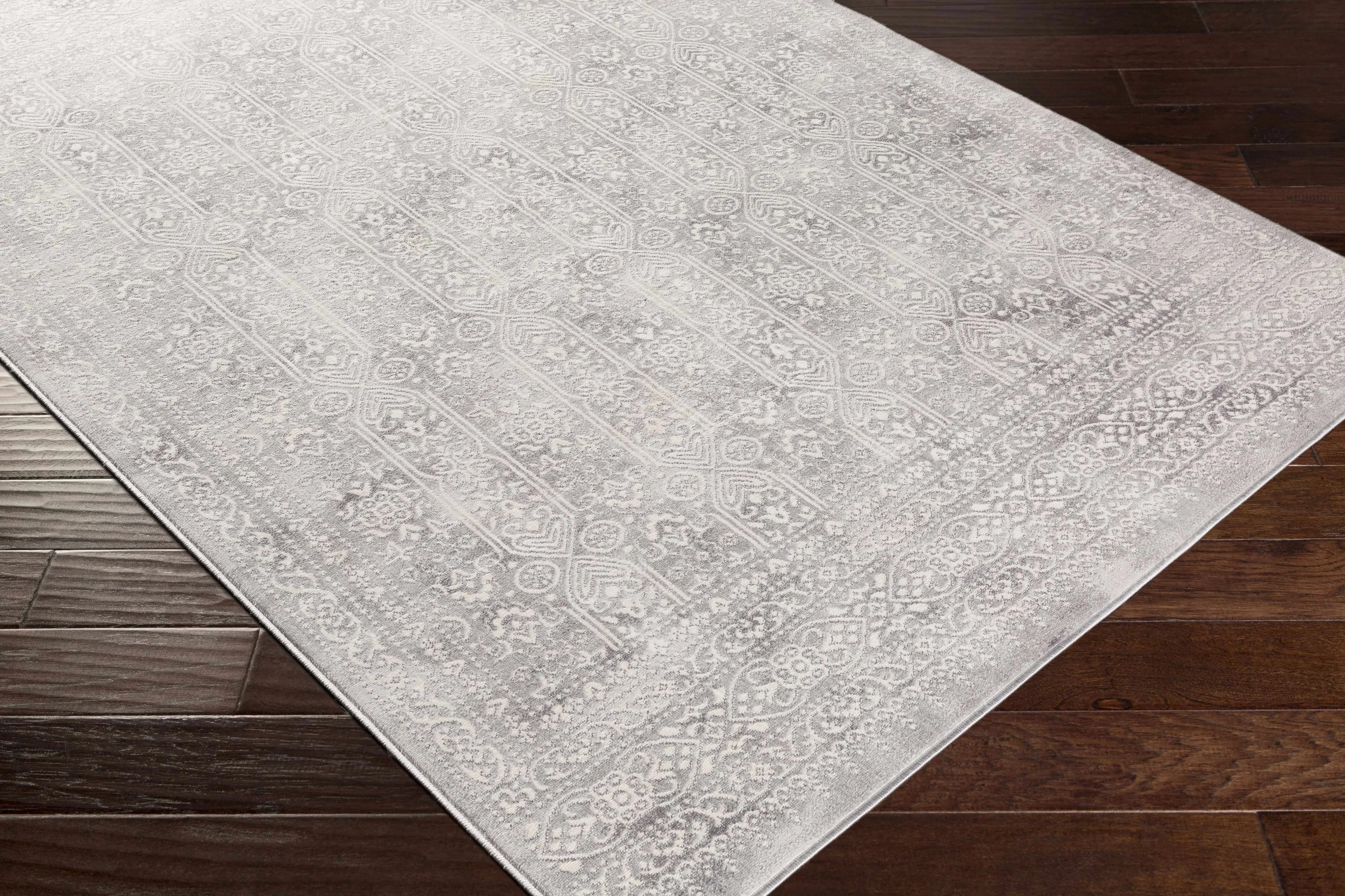 Michie Gray Area Rug - The Mayfair Hall