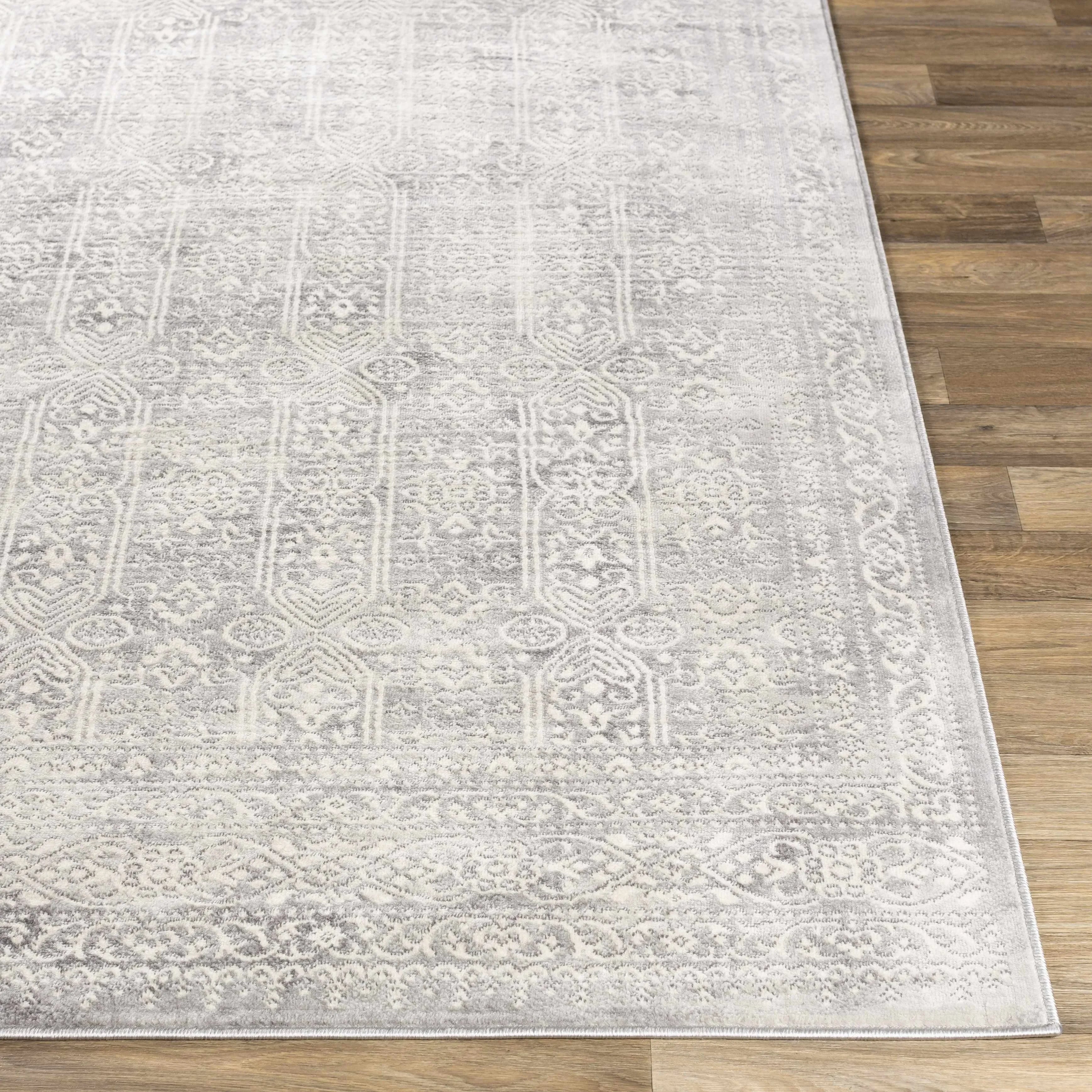 Michie Gray Area Rug - The Mayfair Hall
