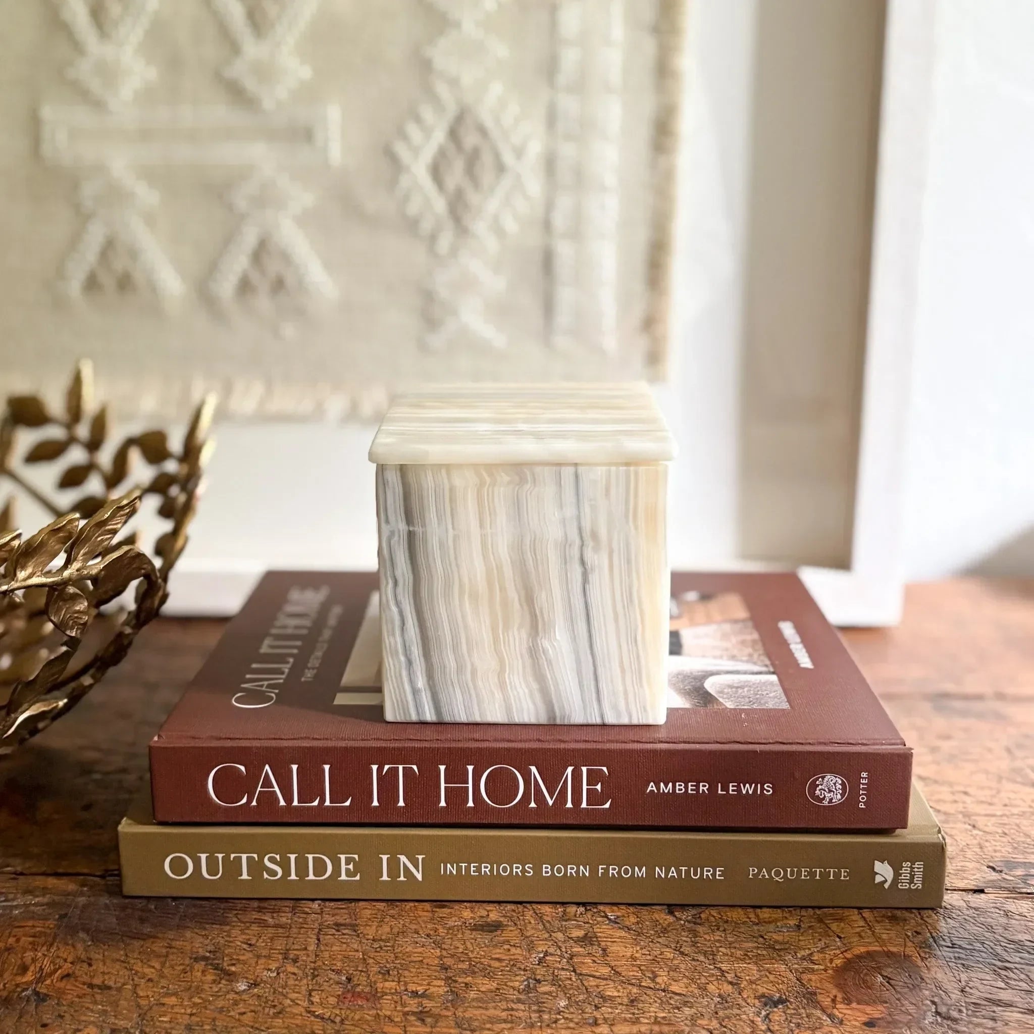 Grey Onyx Lidded Box - The Mayfair Hall