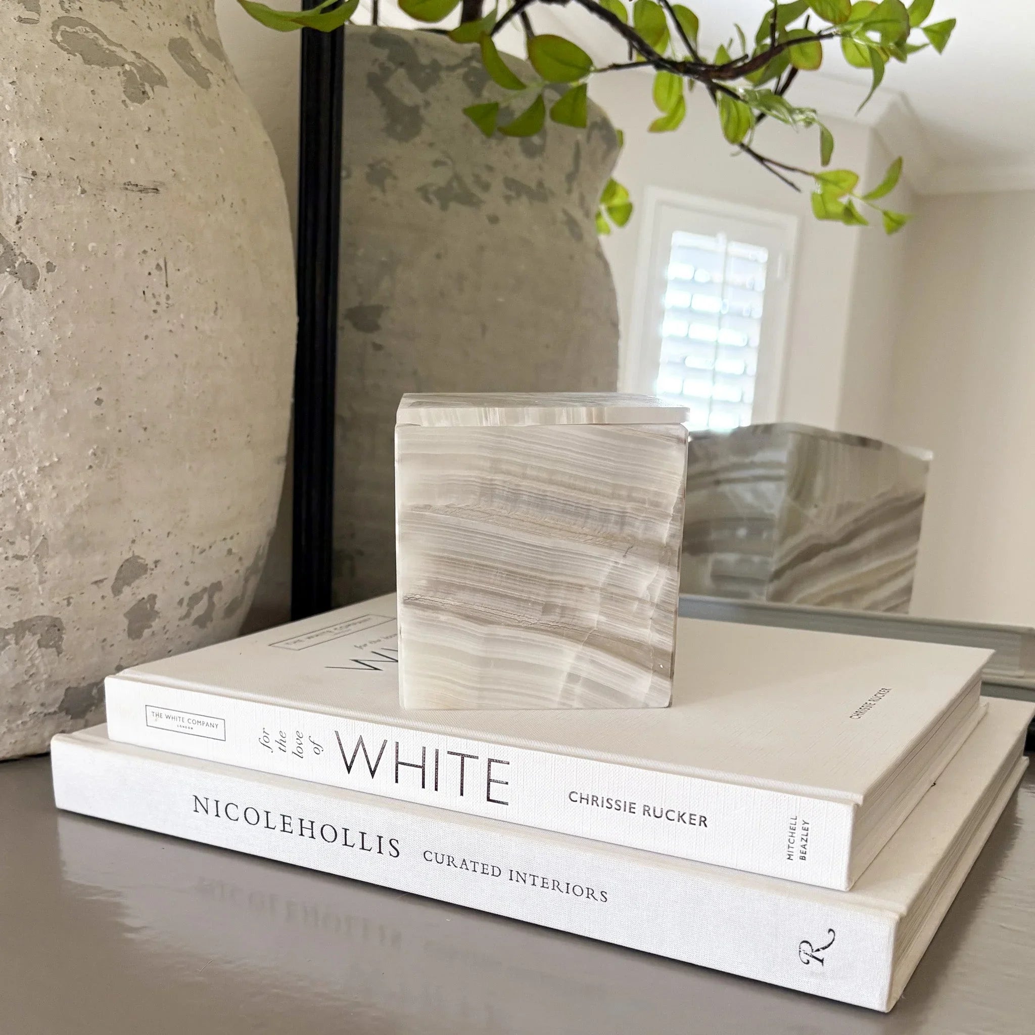 Grey Onyx Lidded Box - The Mayfair Hall