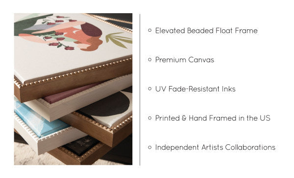 Sylvie Rest No 1 Framed Canvas by Mackenzie Nelson