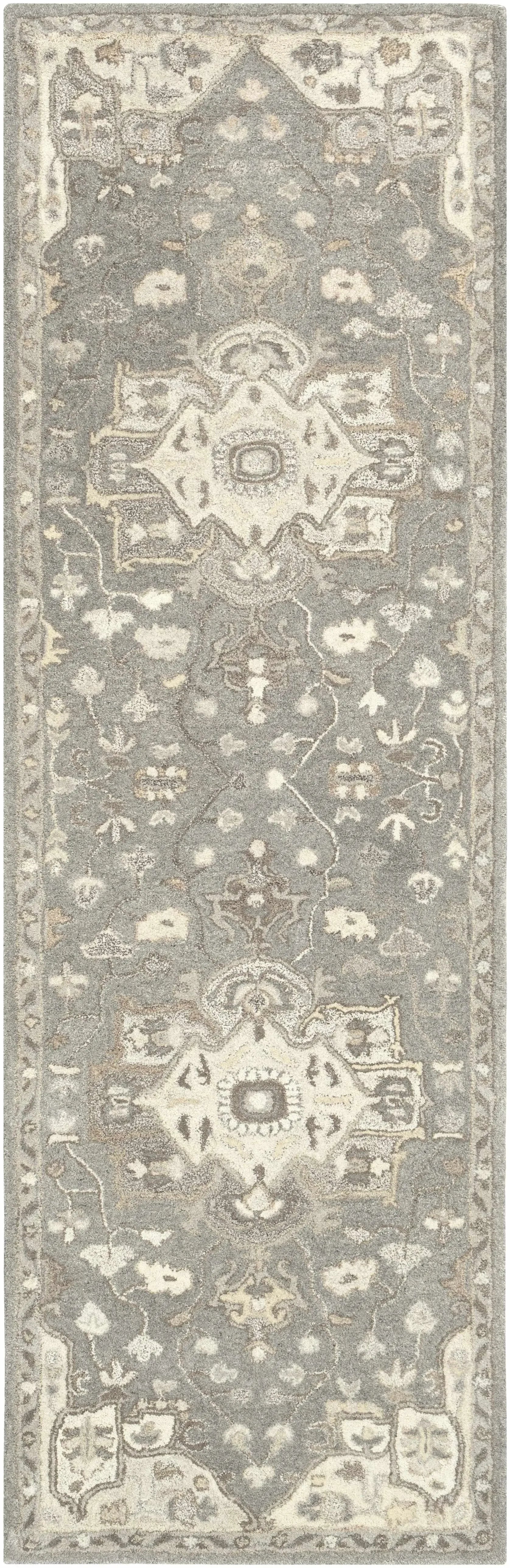 Broomfield 1196 Wool Rug in Taupe