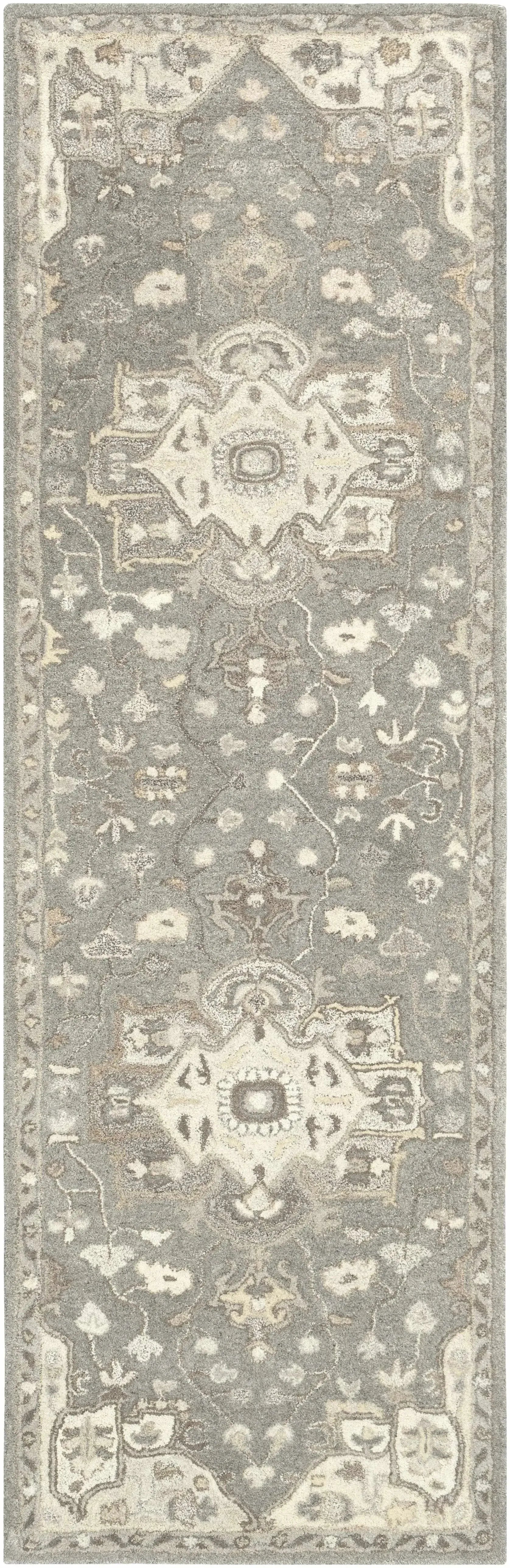 Broomfield 1196 Wool Rug in Taupe