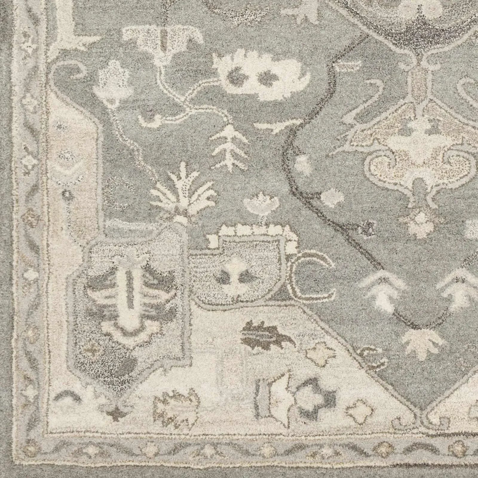 Broomfield 1196 Wool Rug in Taupe