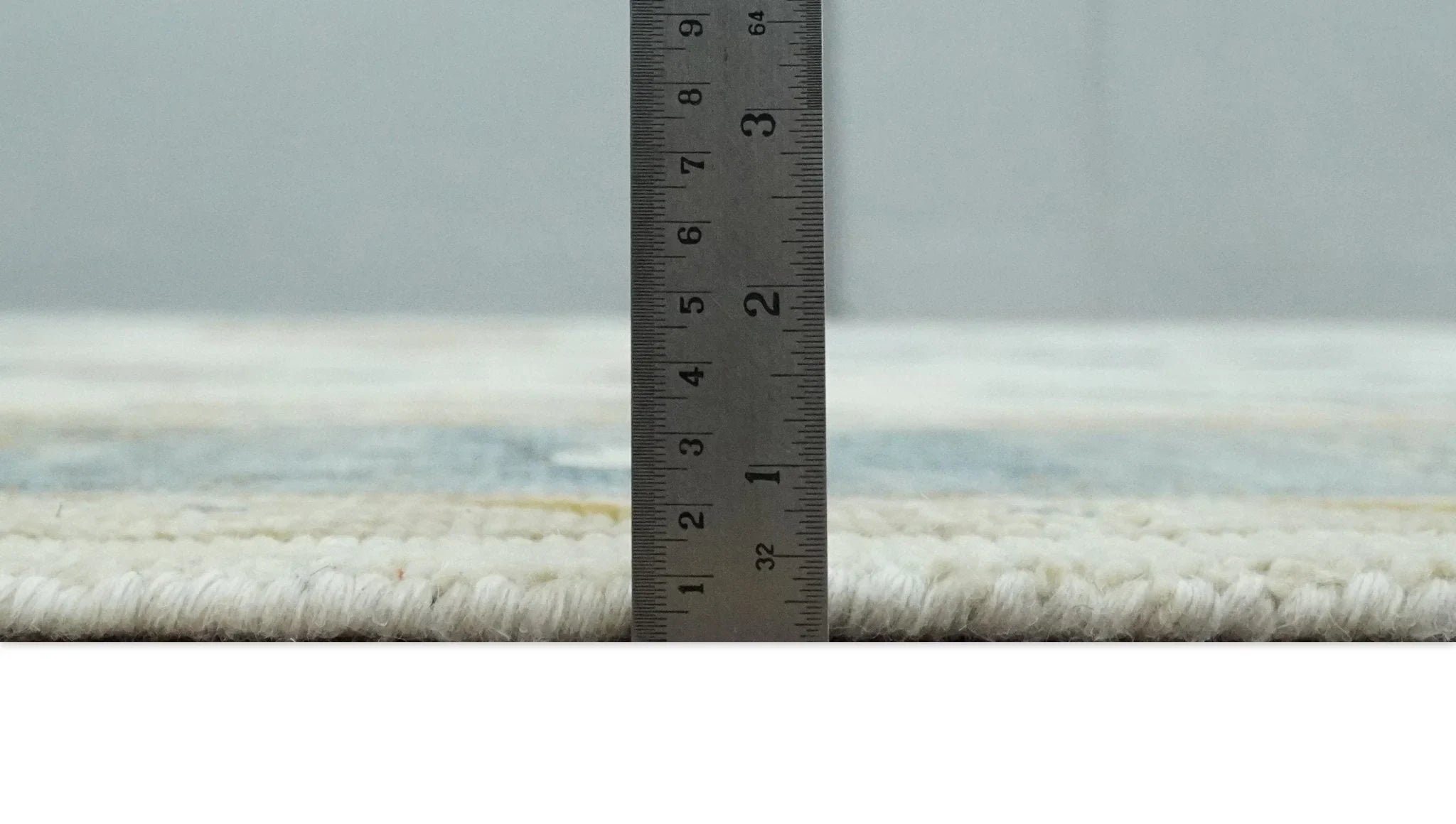 Hand Knotted 5x8, 6x9, 8x10, 9x12, 10x14 and 12x15 Ivory, Blue and Brown Traditional Persian Oushak Wool Rug | TRDCP910810 - The Rug Decor