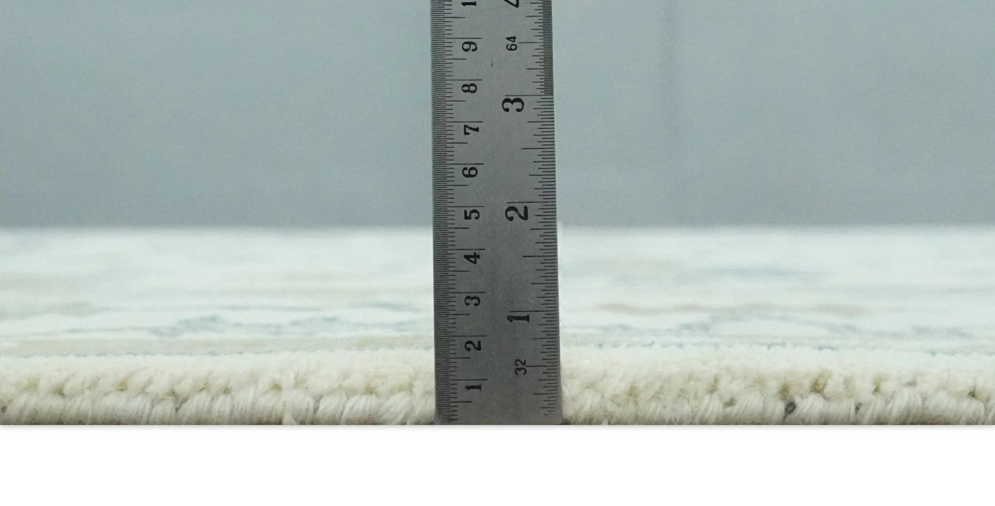 Hand Knotted 6x9, 8x10, 9x12, 10x14 and 12x15 Ivory, Beige and Teal Antique Oushak Persian Wool Area Rug | TRDCP1202 - The Rug Decor