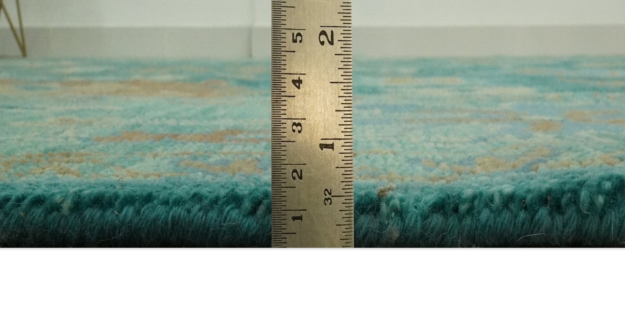 Hand Knotted Teal Traditional Oushak Multi size wool area rug - The Rug Decor