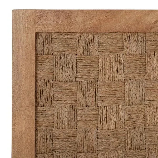 Halvor Rattan Headboard in Natural - The Mayfair Hall