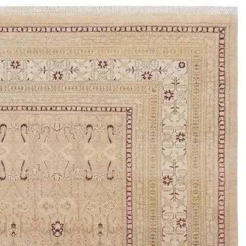 Heirloom Wool Rug in Gold and Ivory - The Mayfair Hall