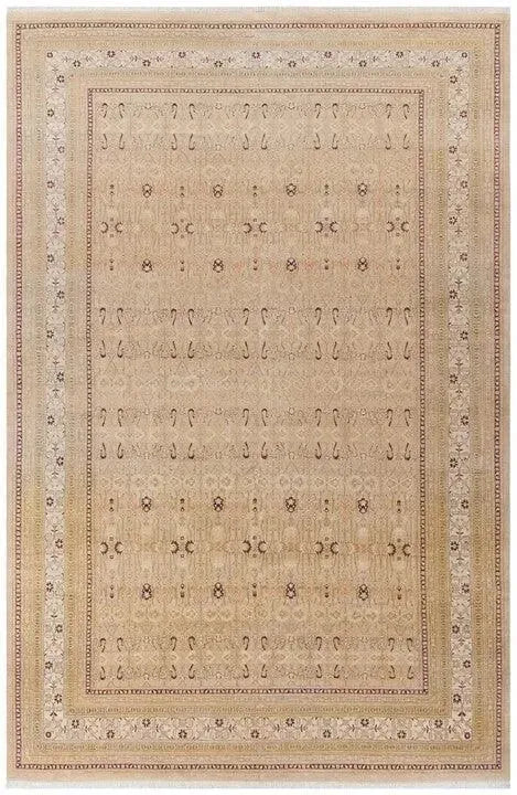 Heirloom Wool Rug in Gold and Ivory - The Mayfair Hall