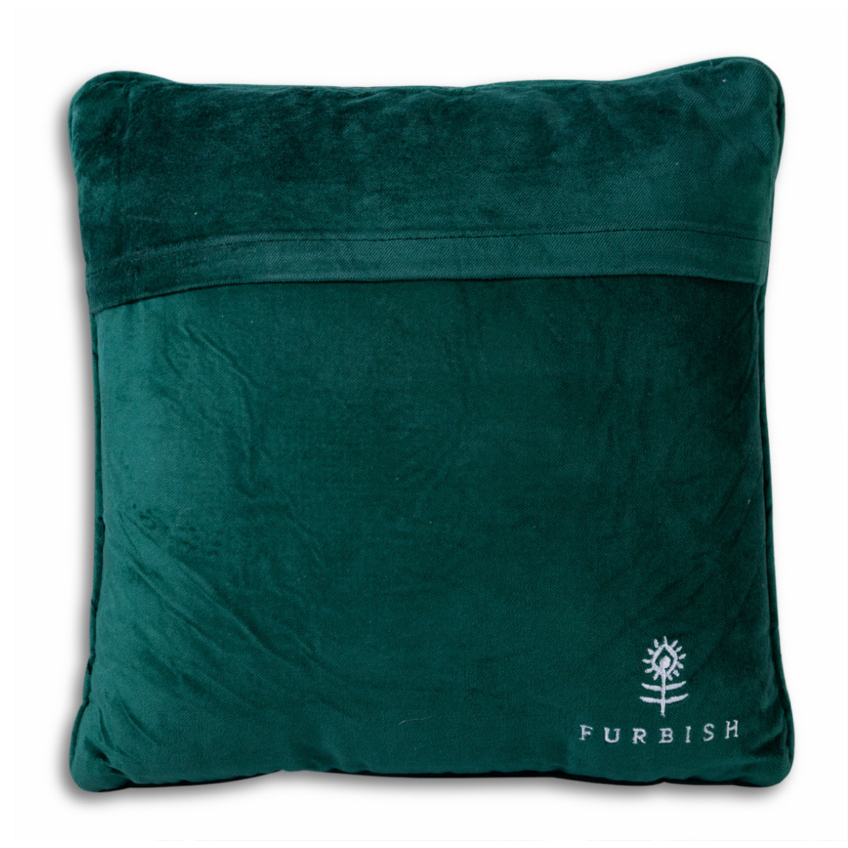 Ho Ho Ho Needlepoint Throw Pillow