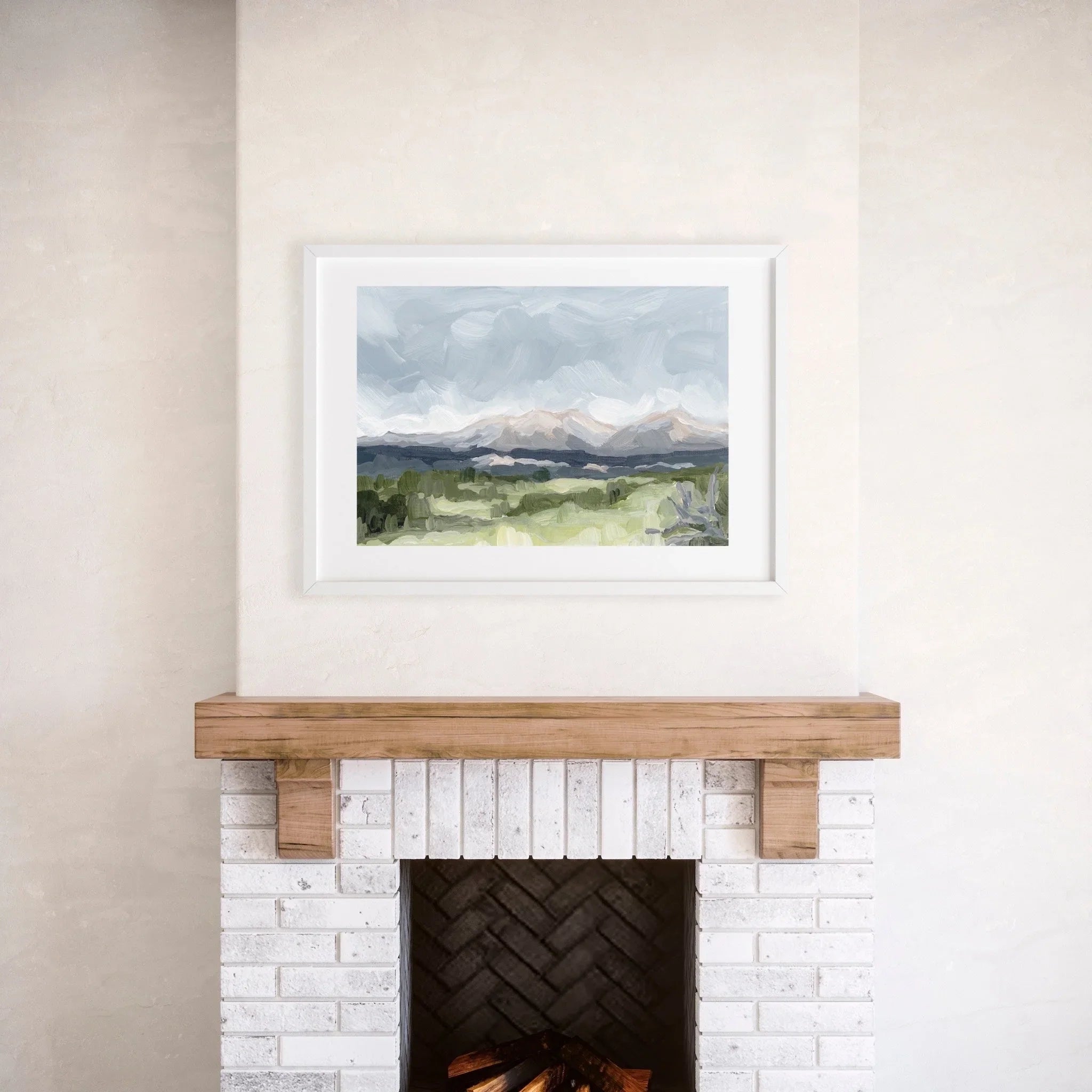 "Home in the Valley" Art Print - The Mayfair Hall