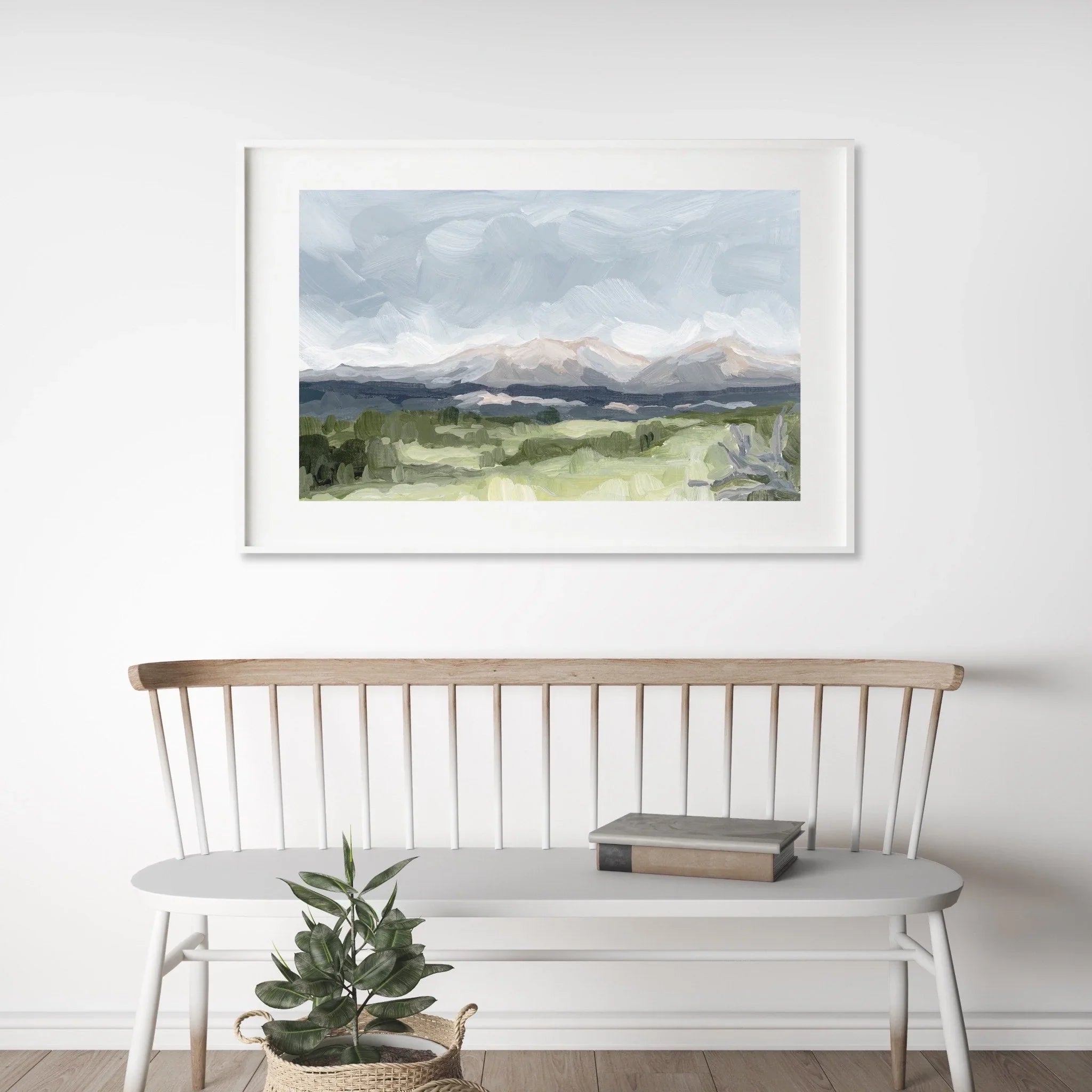 "Home in the Valley" Art Print - The Mayfair Hall