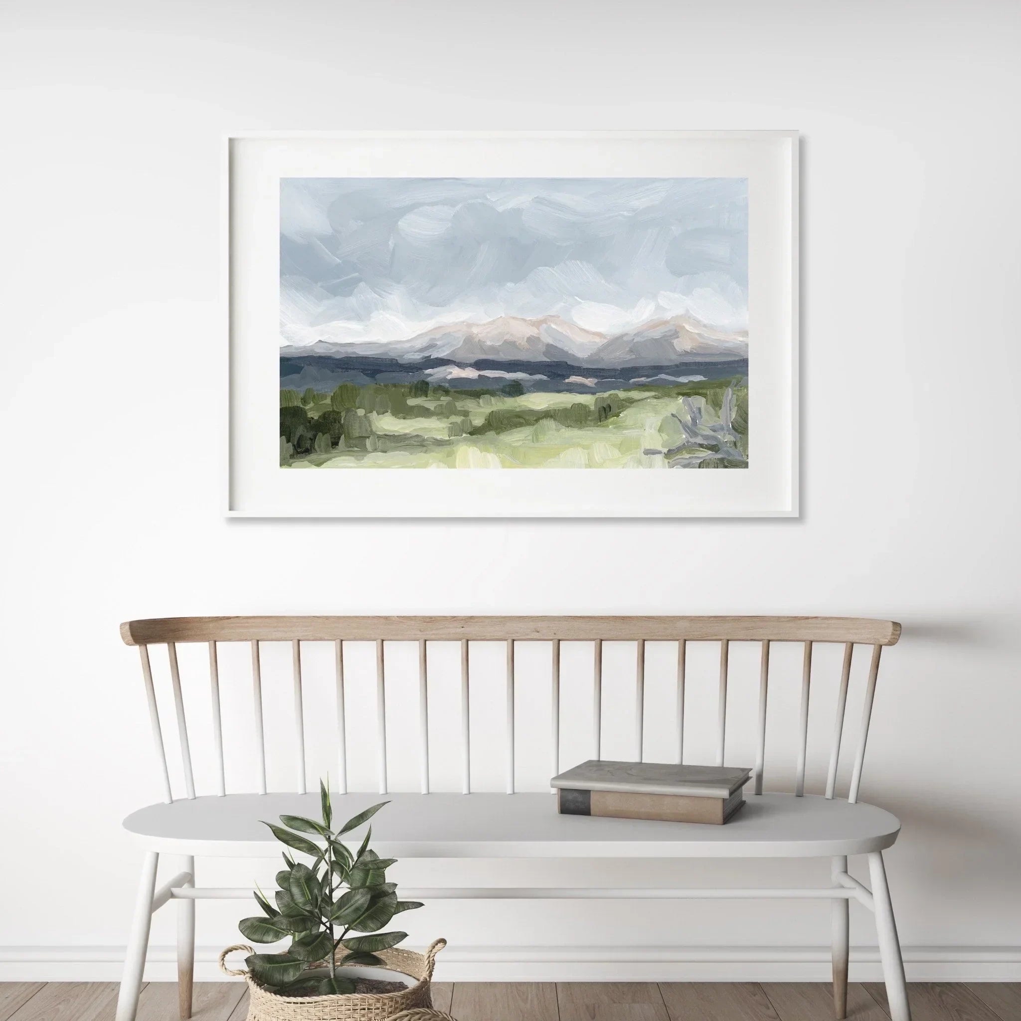 "Home in the Valley" Art Print - The Mayfair Hall