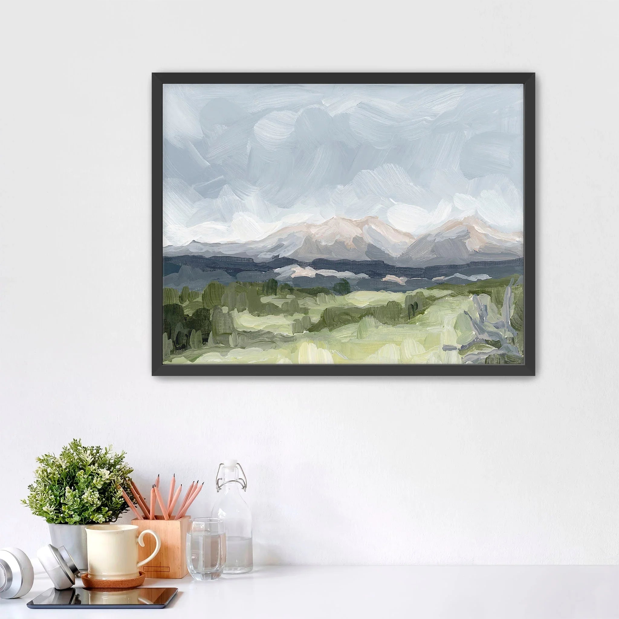 "Home in the Valley" Art Print - The Mayfair Hall