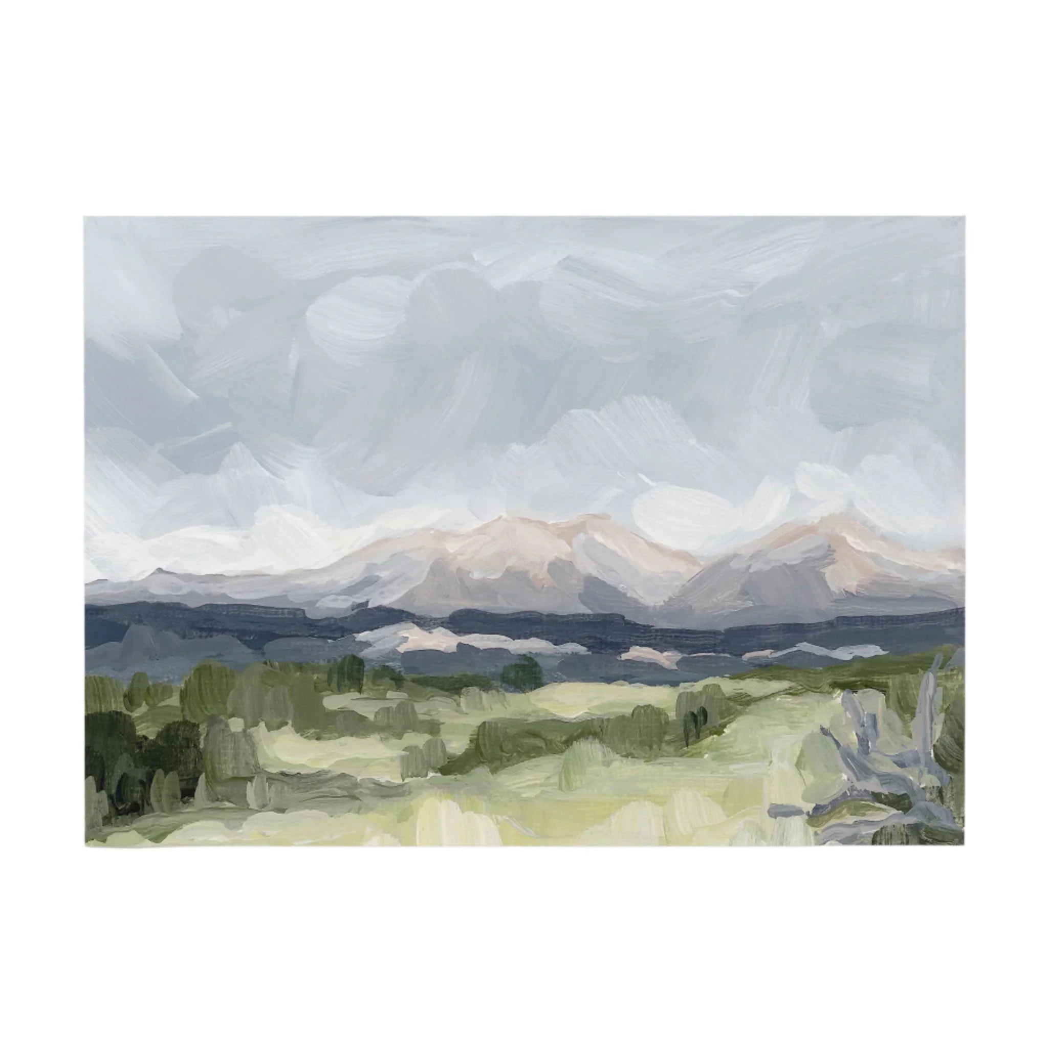 "Home in the Valley" Art Print - The Mayfair Hall