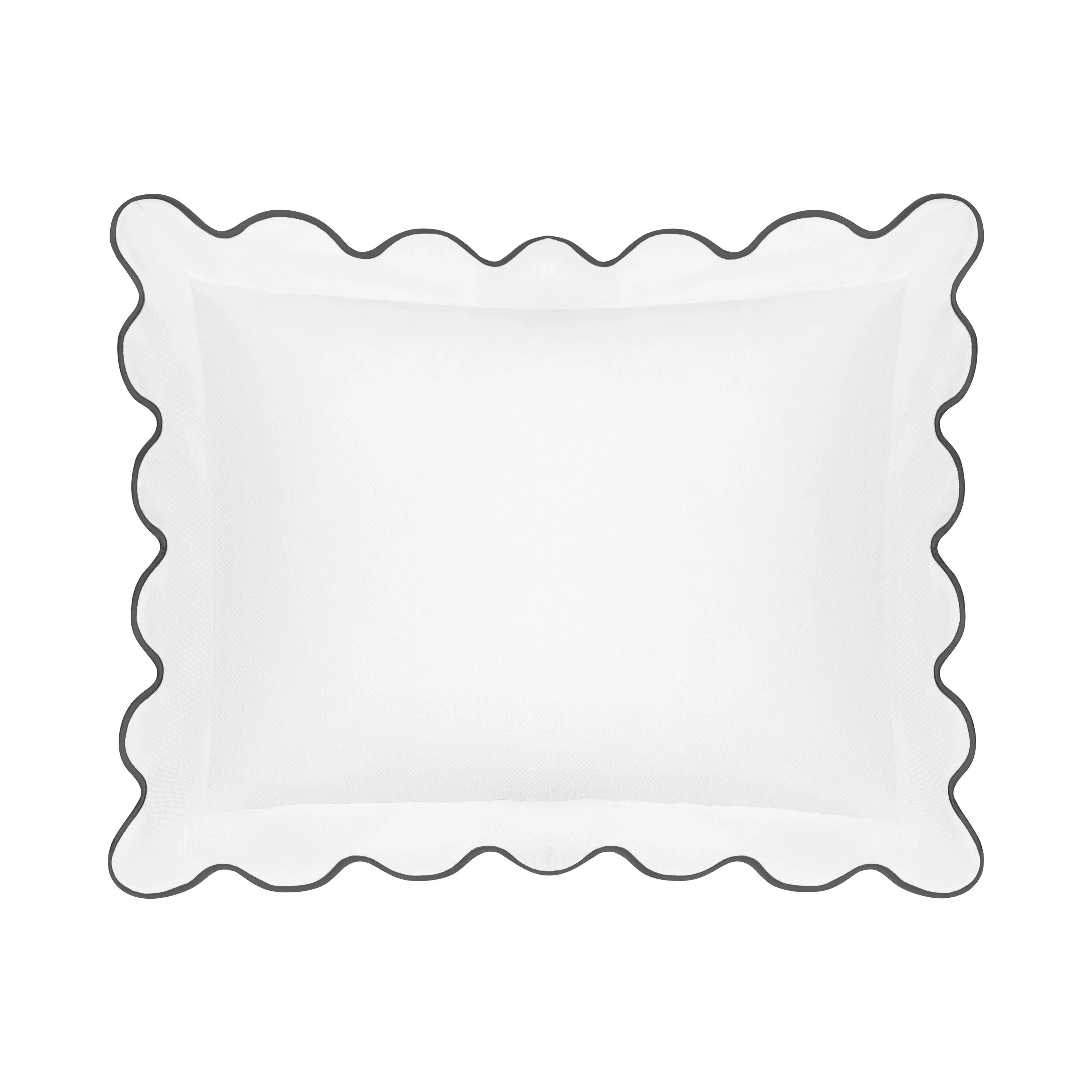 Honeycomb Sham (Scalloped Flange) - The Mayfair Hall