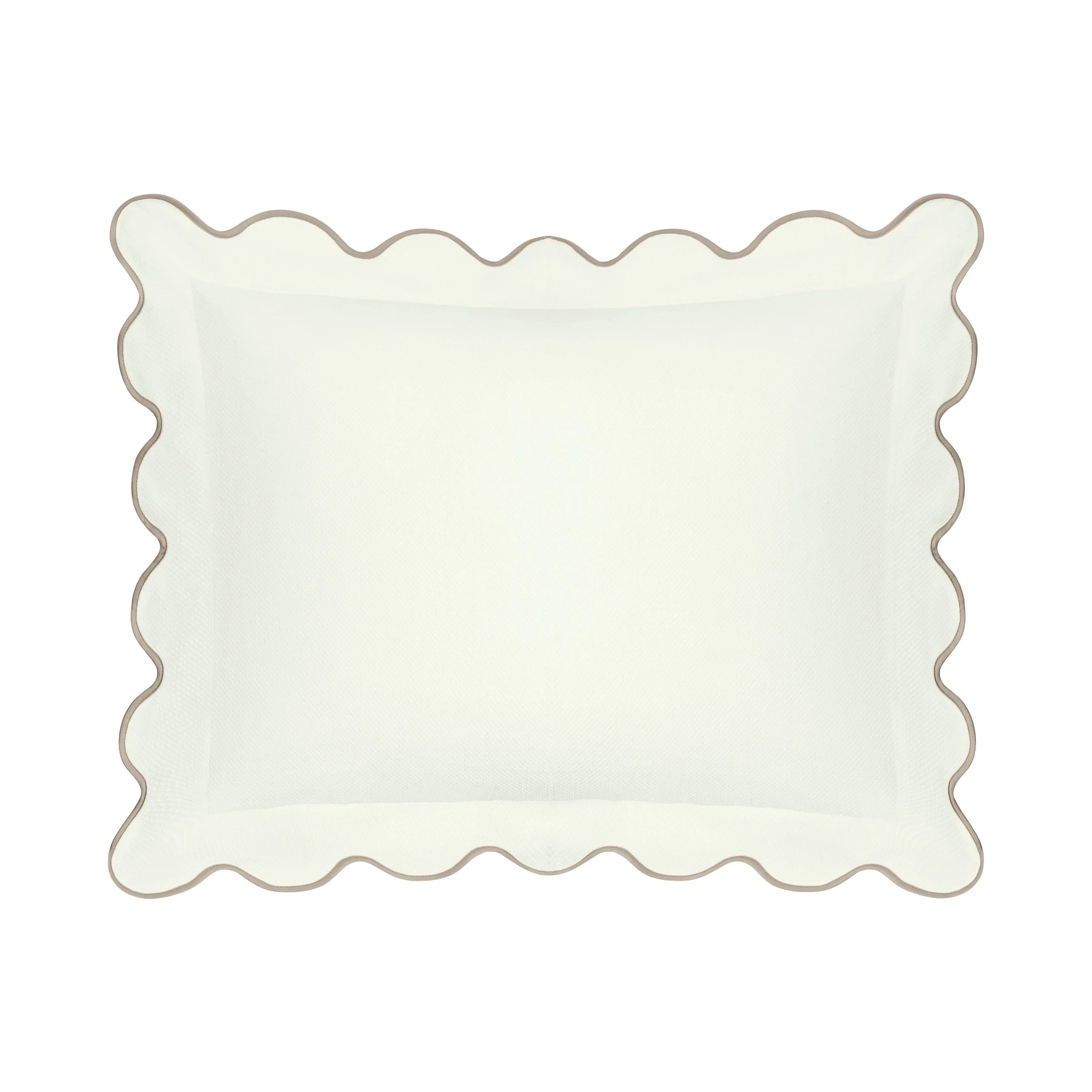 Honeycomb Sham (Scalloped Flange) - The Mayfair Hall
