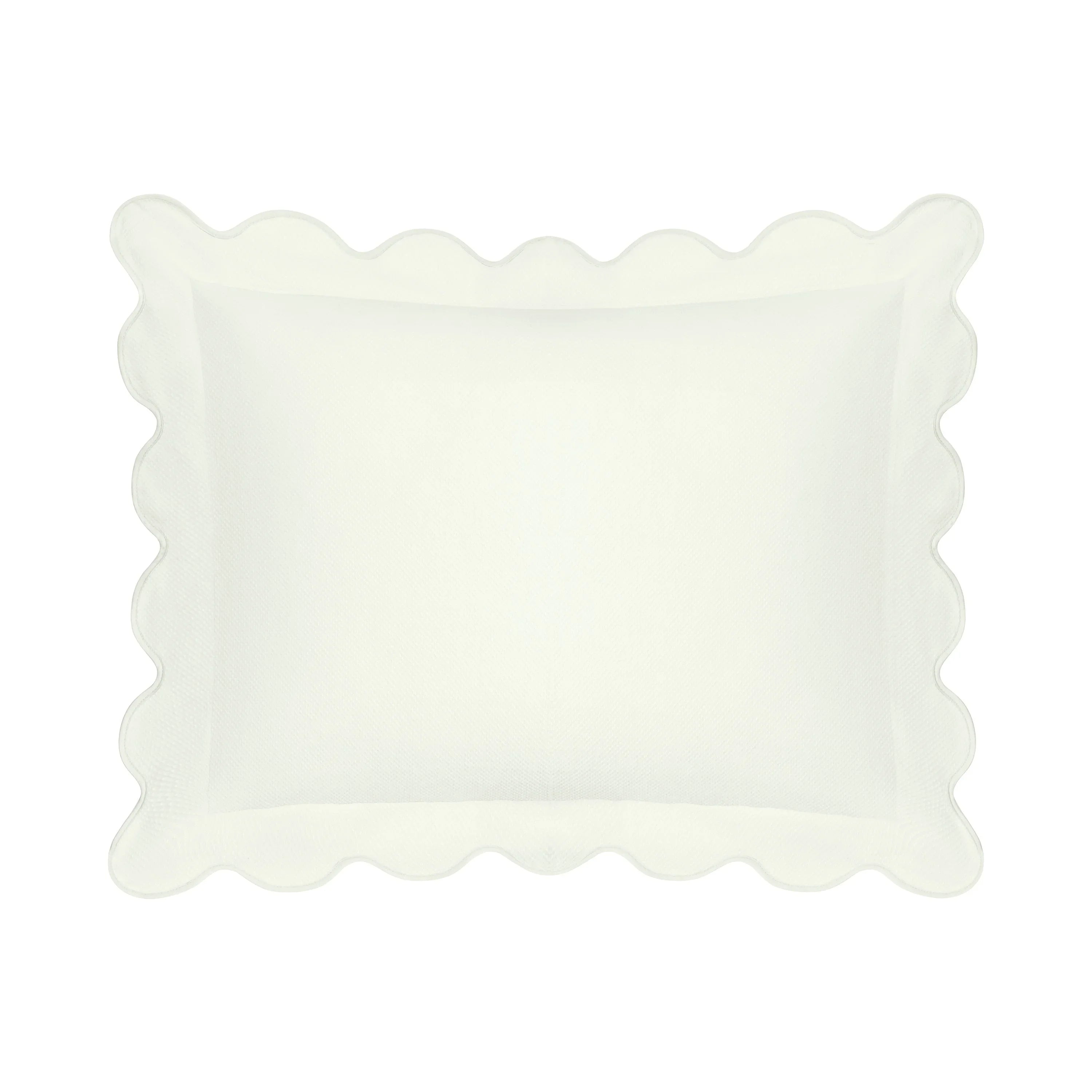Honeycomb Sham (Scalloped Flange) - The Mayfair Hall