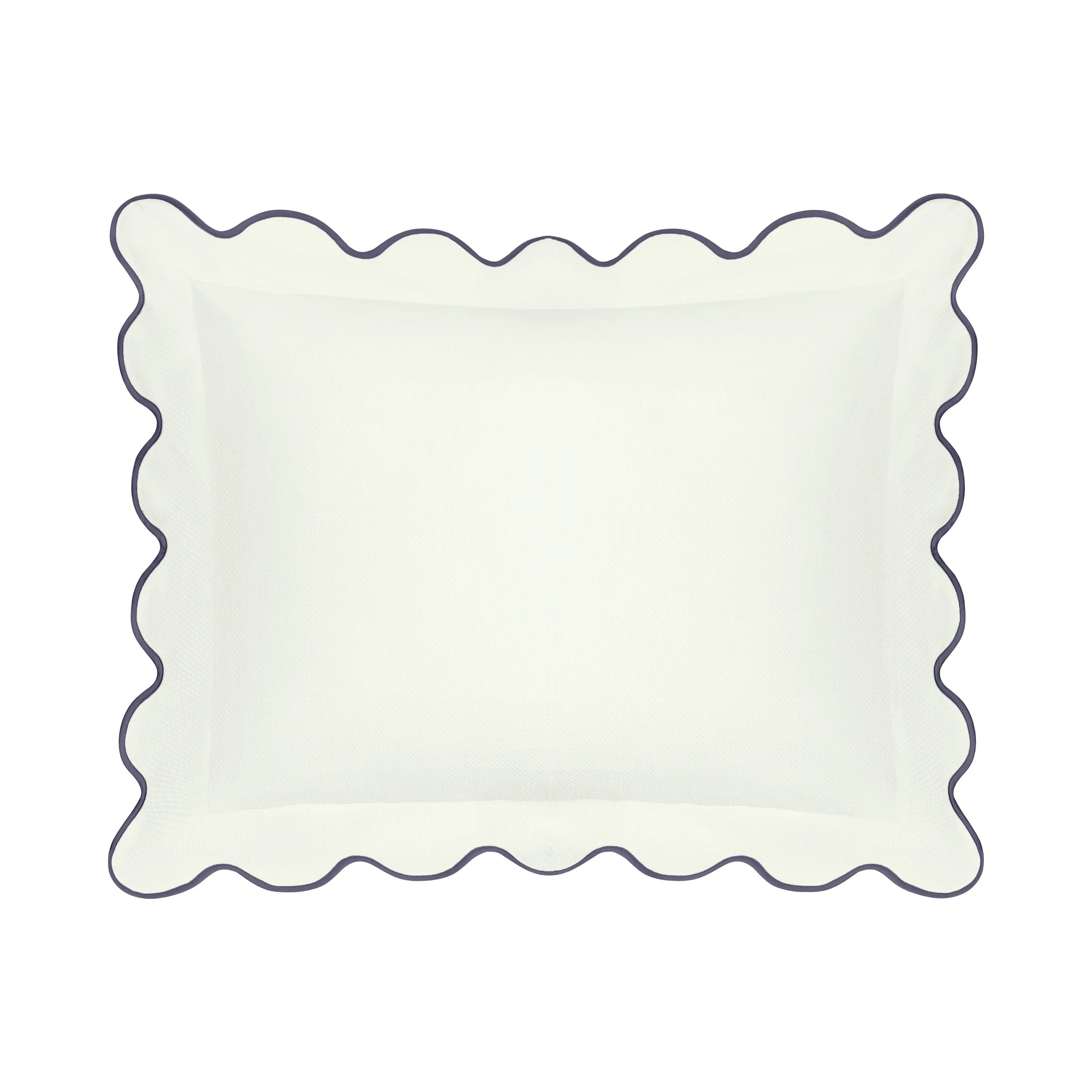 Honeycomb Sham (Scalloped Flange) - The Mayfair Hall