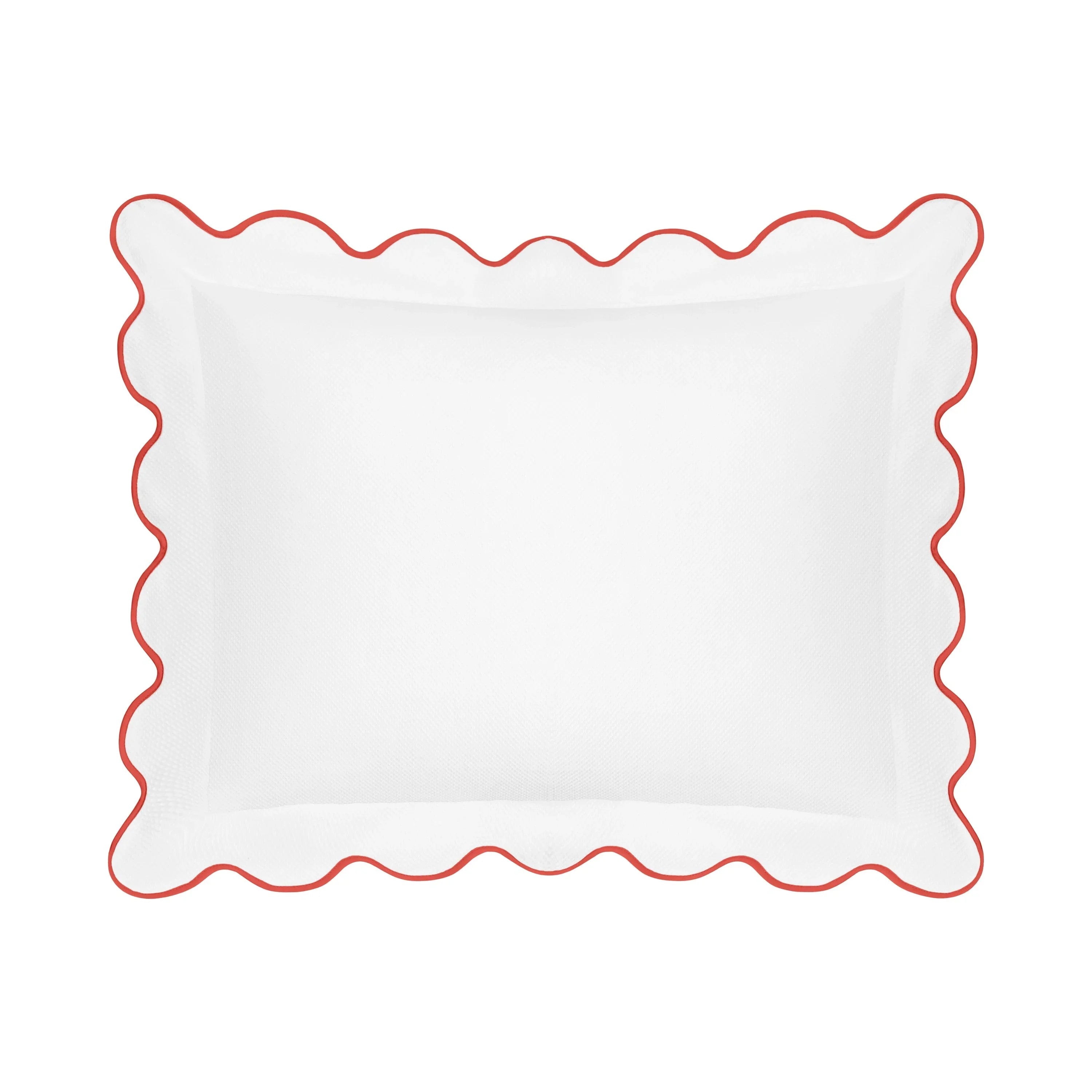 Honeycomb Sham (Scalloped Flange) - The Mayfair Hall