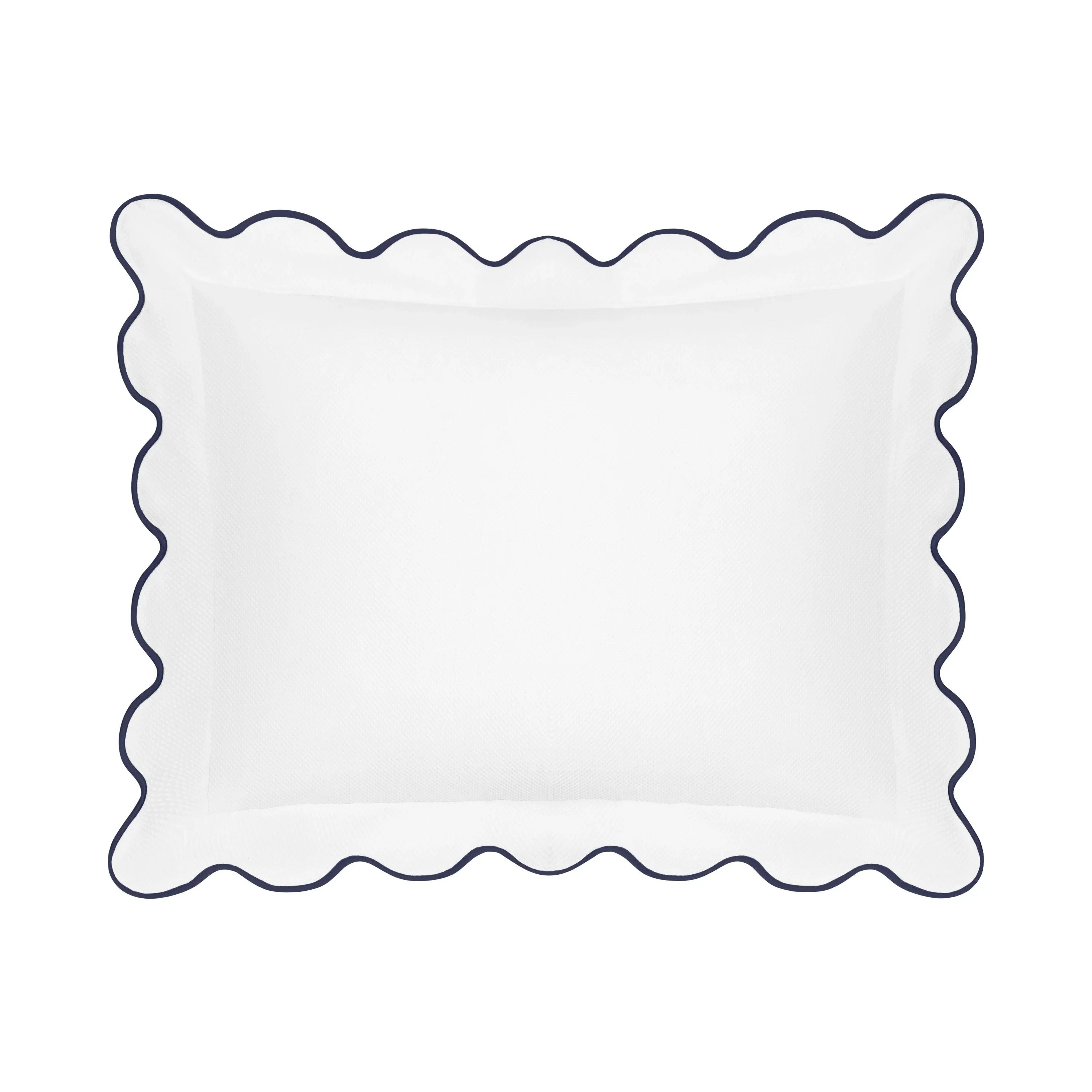 Honeycomb Sham (Scalloped Flange) - The Mayfair Hall
