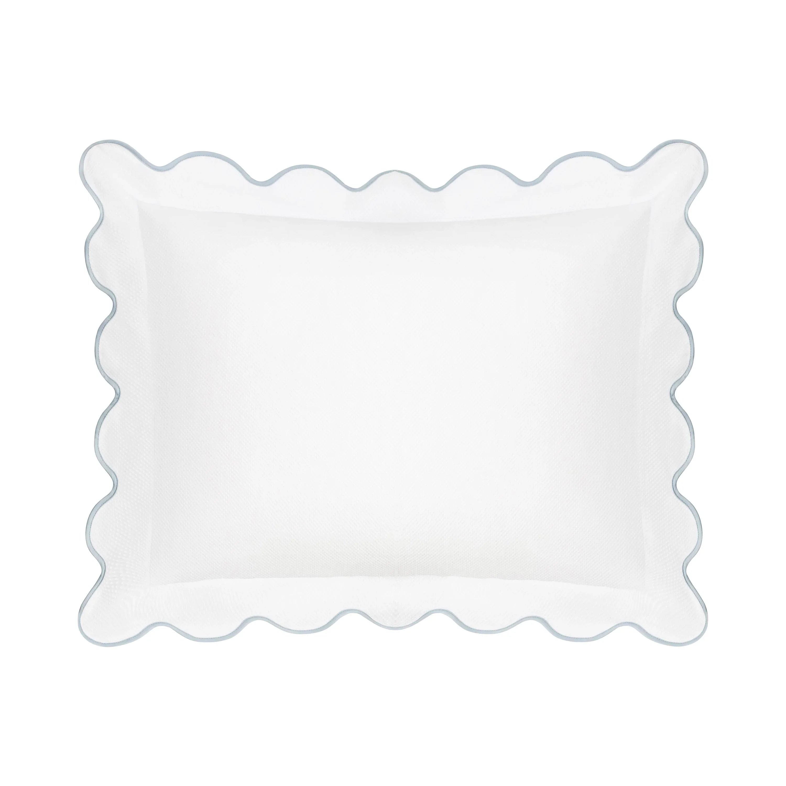 Honeycomb Sham (Scalloped Flange) - The Mayfair Hall