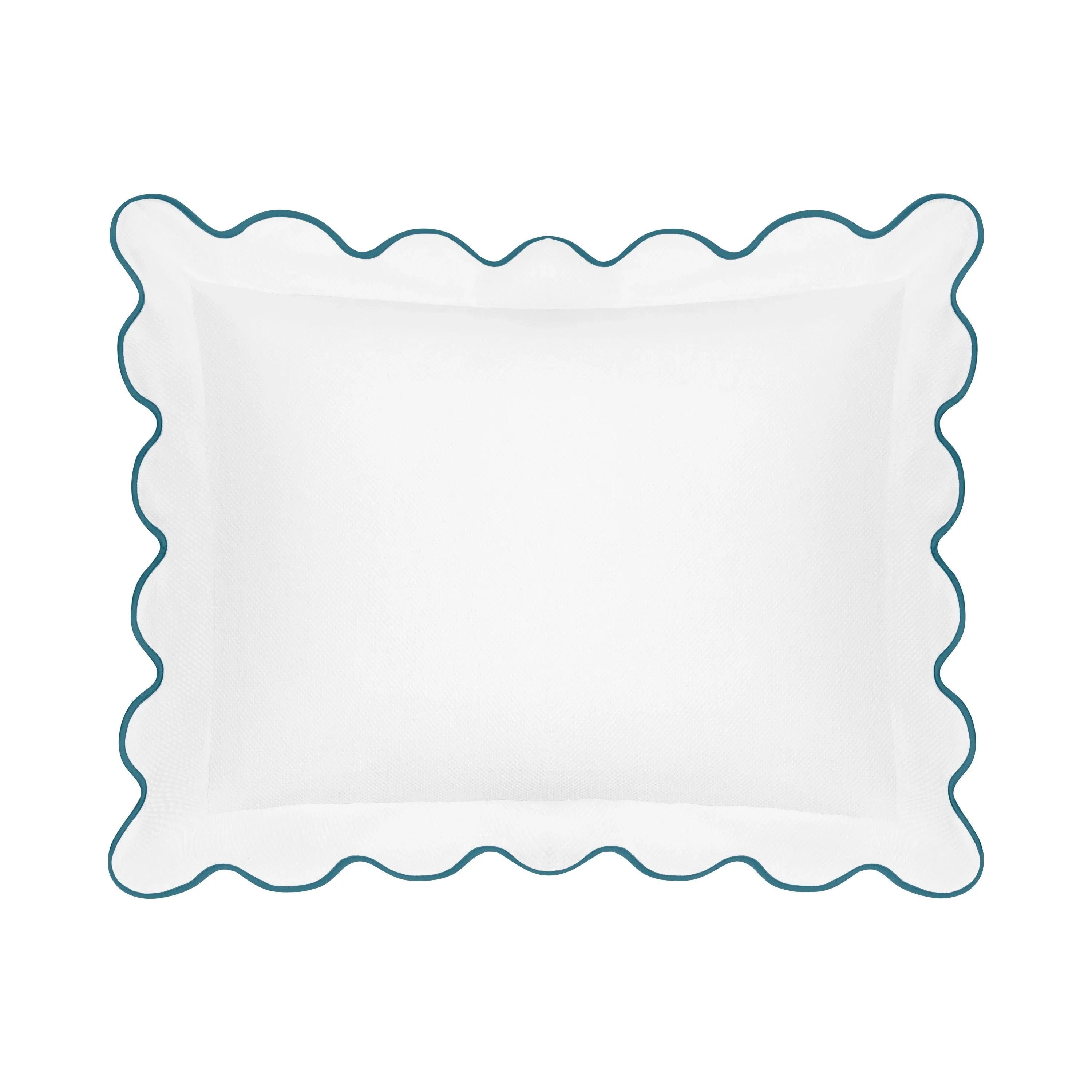 Honeycomb Sham (Scalloped Flange) - The Mayfair Hall