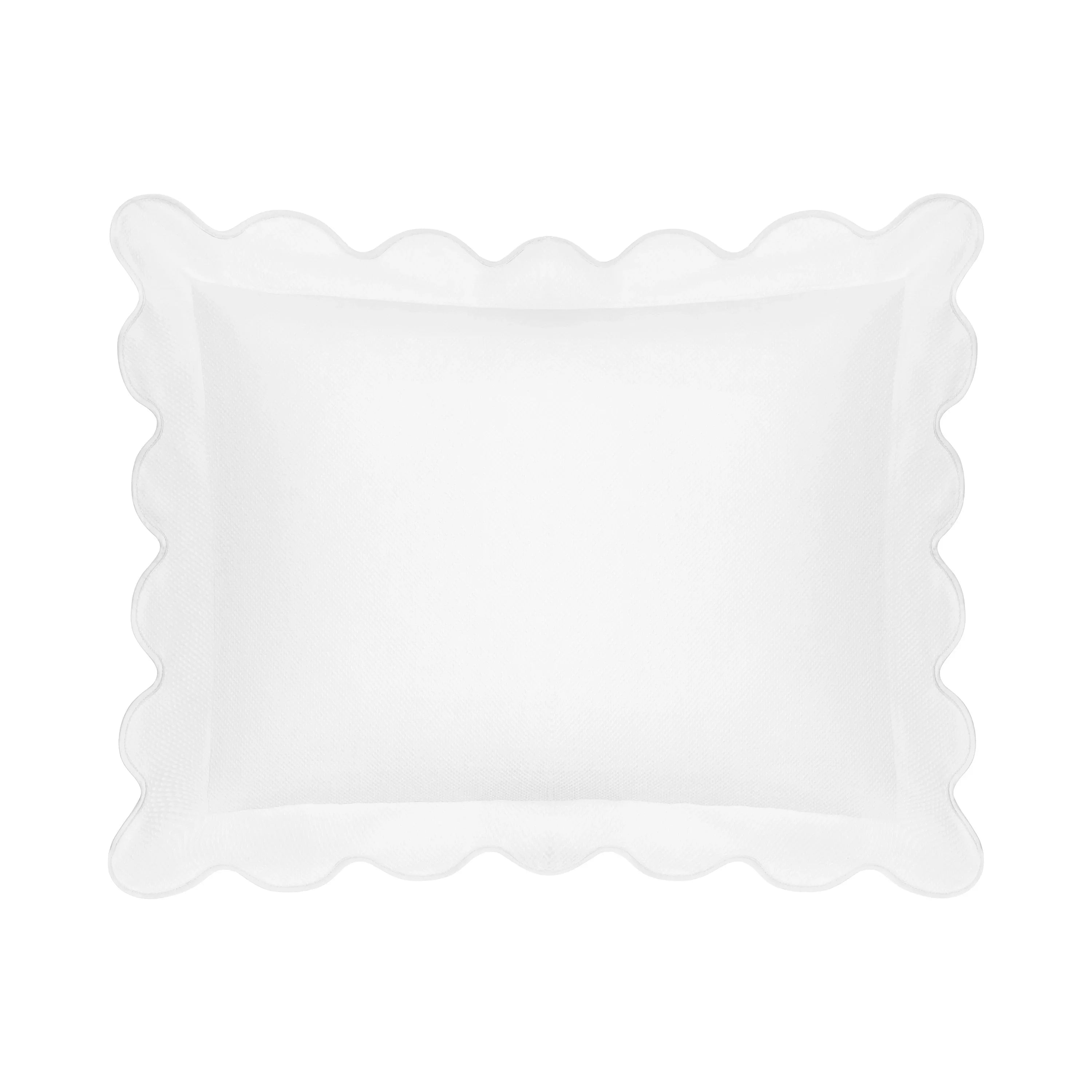Honeycomb Sham (Scalloped Flange) - The Mayfair Hall