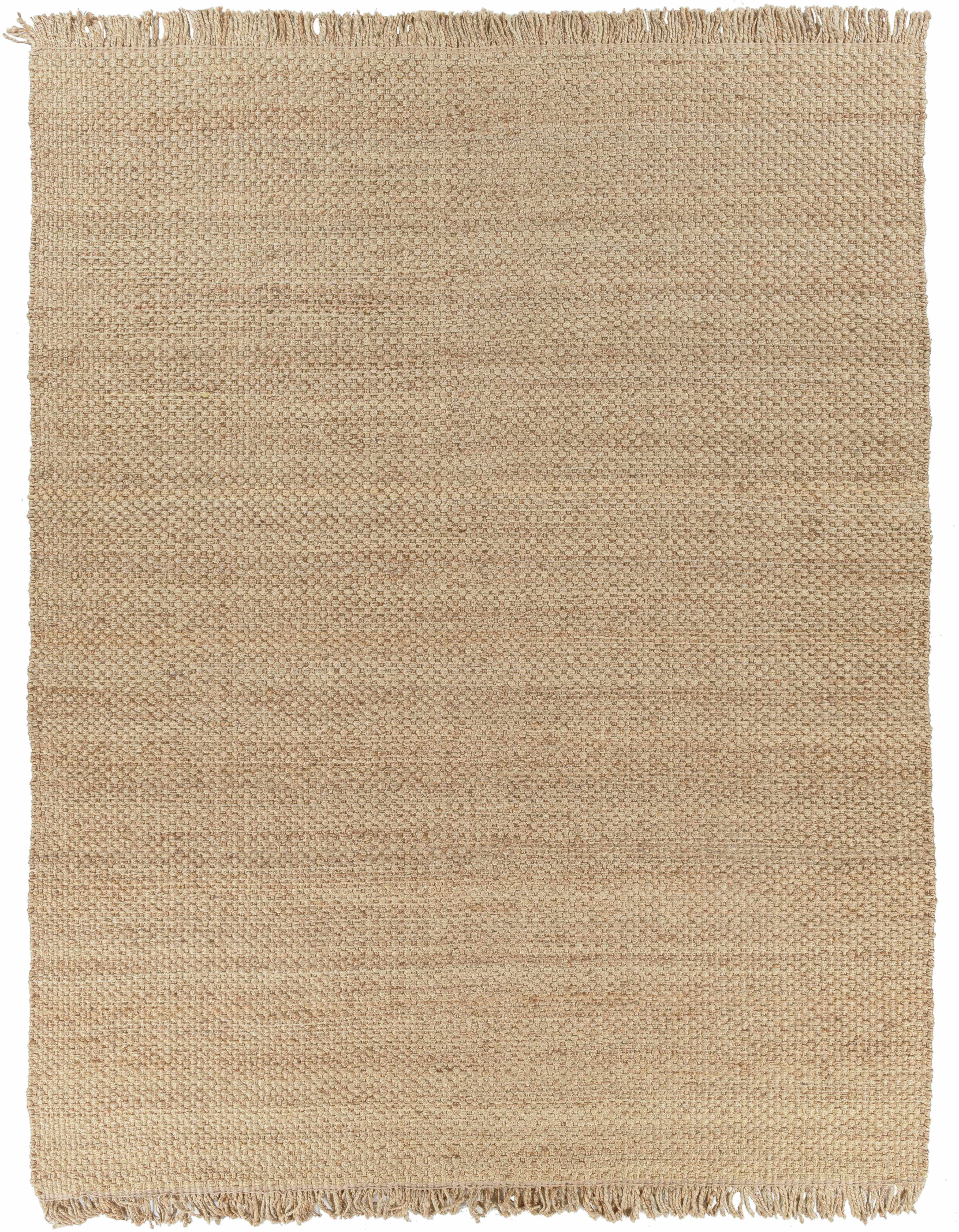 Hovland Hand Woven Natural Jute Rag Rug - Clearance