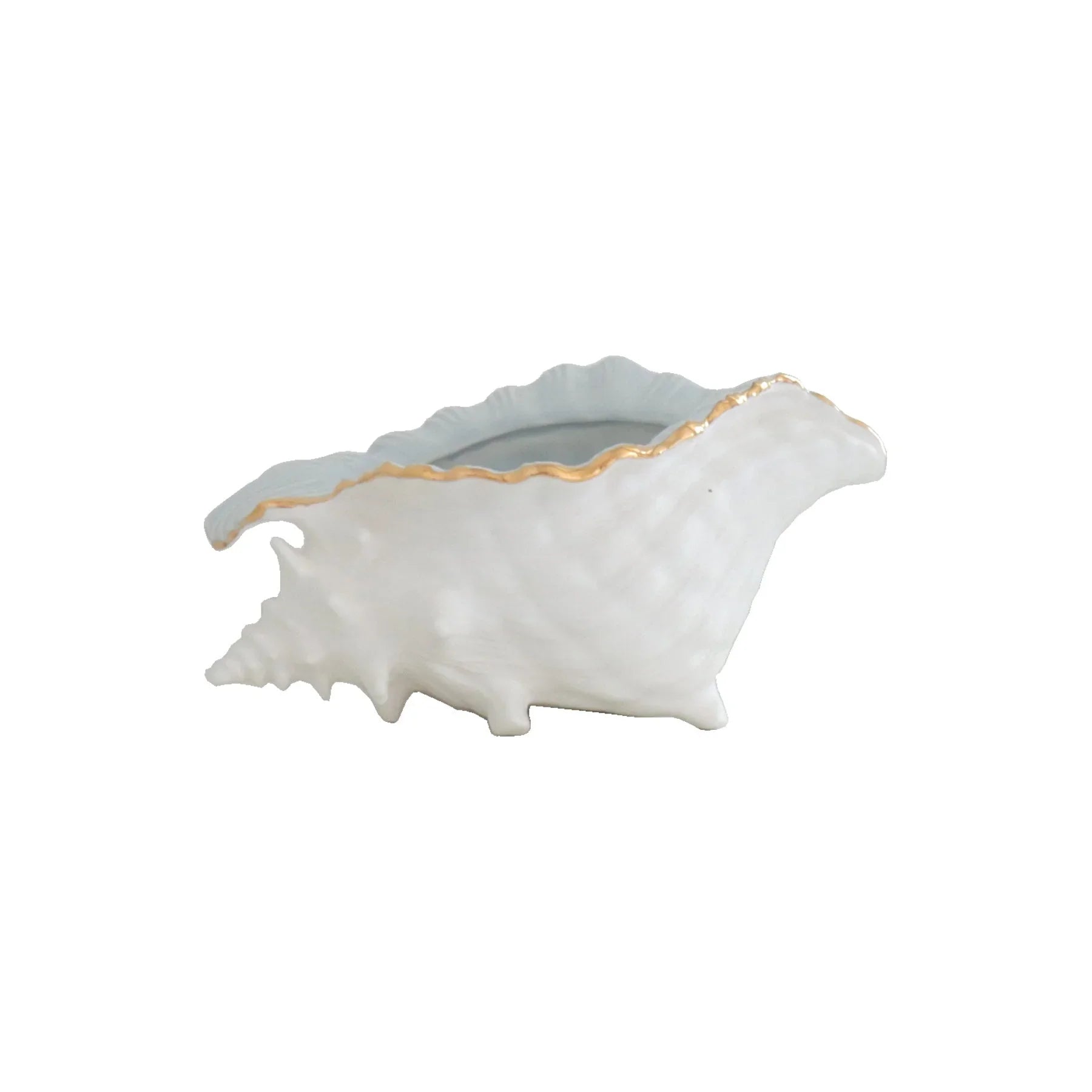 Conch Bowl with 22K Gold Accent - The Mayfair Hall