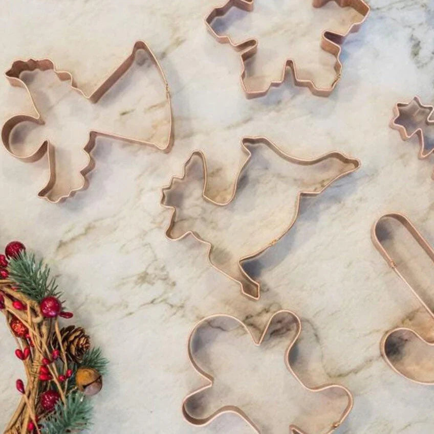 Christmas Copper Cookie Cutters