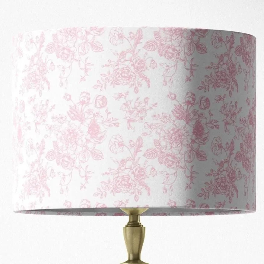 Blue Toile Lampshade in Rosecrest - The Mayfair Hall