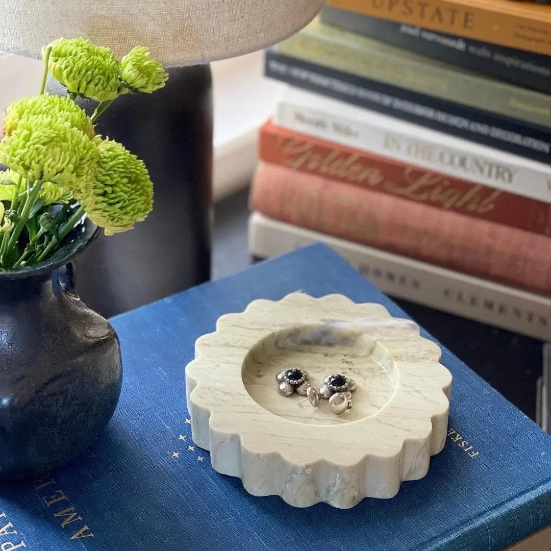 Marble Mini Sun Flat in Travertine - The Mayfair Hall