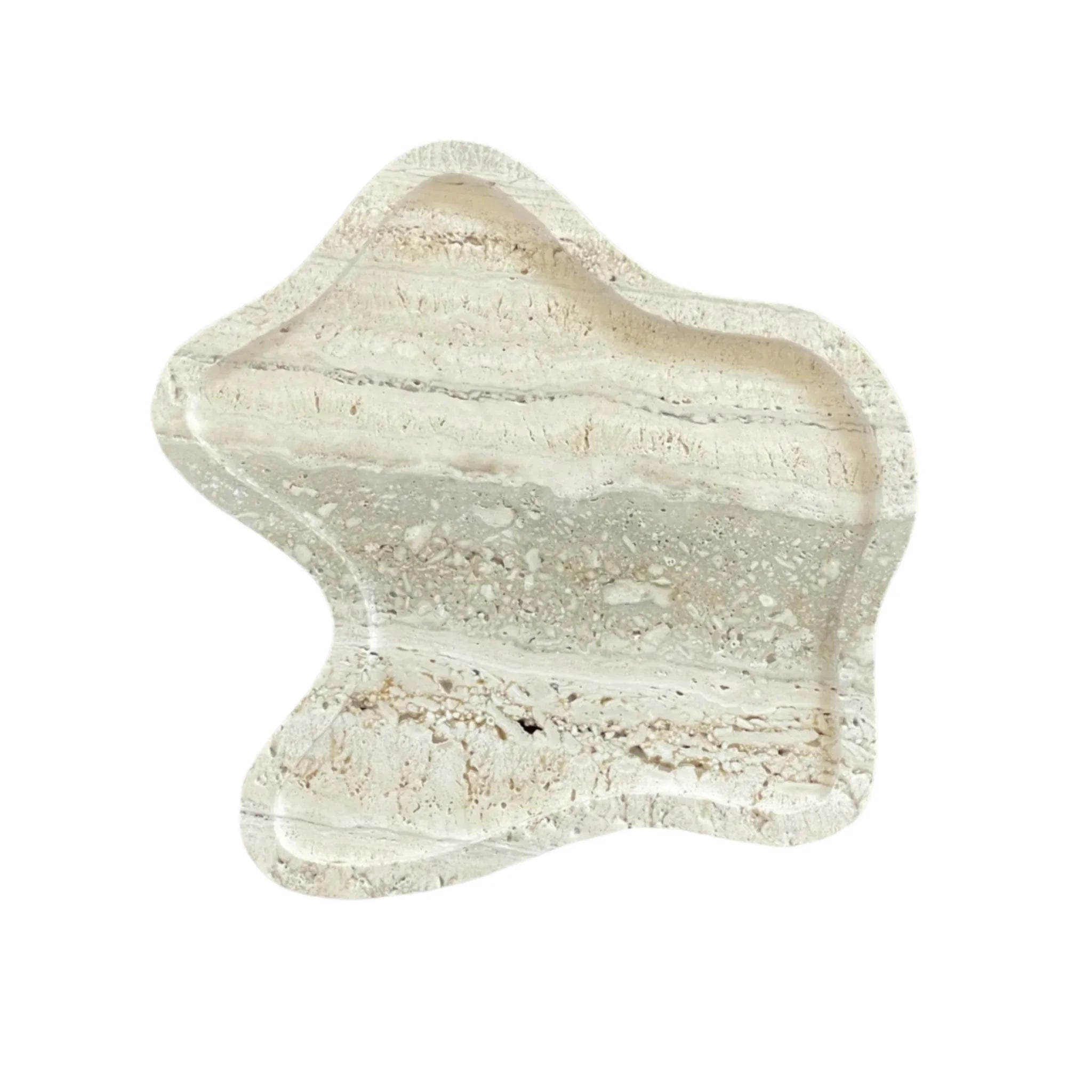 Flo Tray in Travertine - The Mayfair Hall