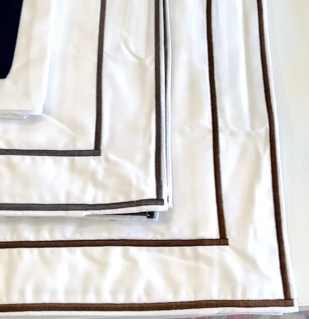 Straight Edge Duvet Cover & Sham Sets - The Mayfair Hall