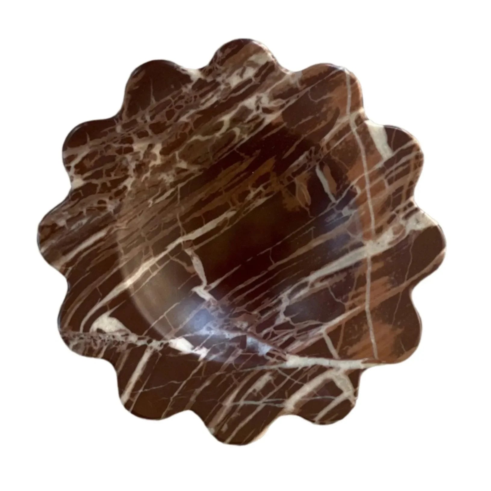 Marble Mini Sun Scoop in Cinnabar - The Mayfair Hall