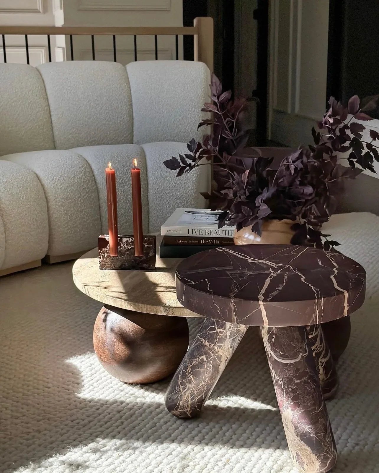 Dua Candle Holder: Rosso Lepanto - The Mayfair Hall