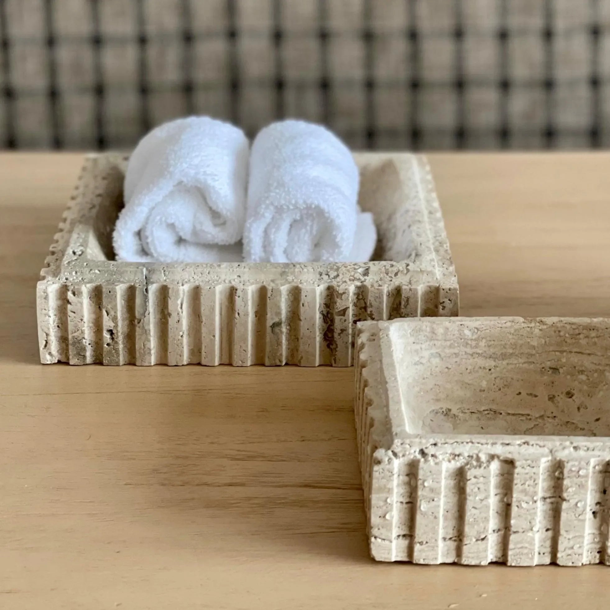 Athens Catch in Travertine - The Mayfair Hall