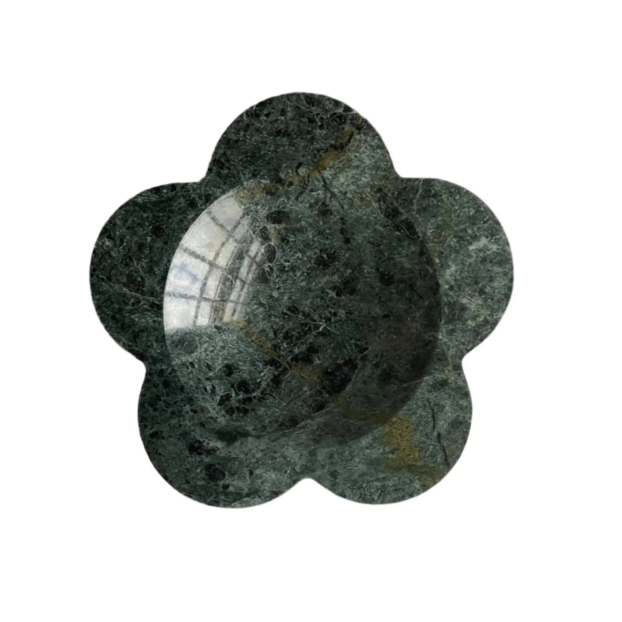 Marble Bud Tray in Emerald - The Mayfair Hall