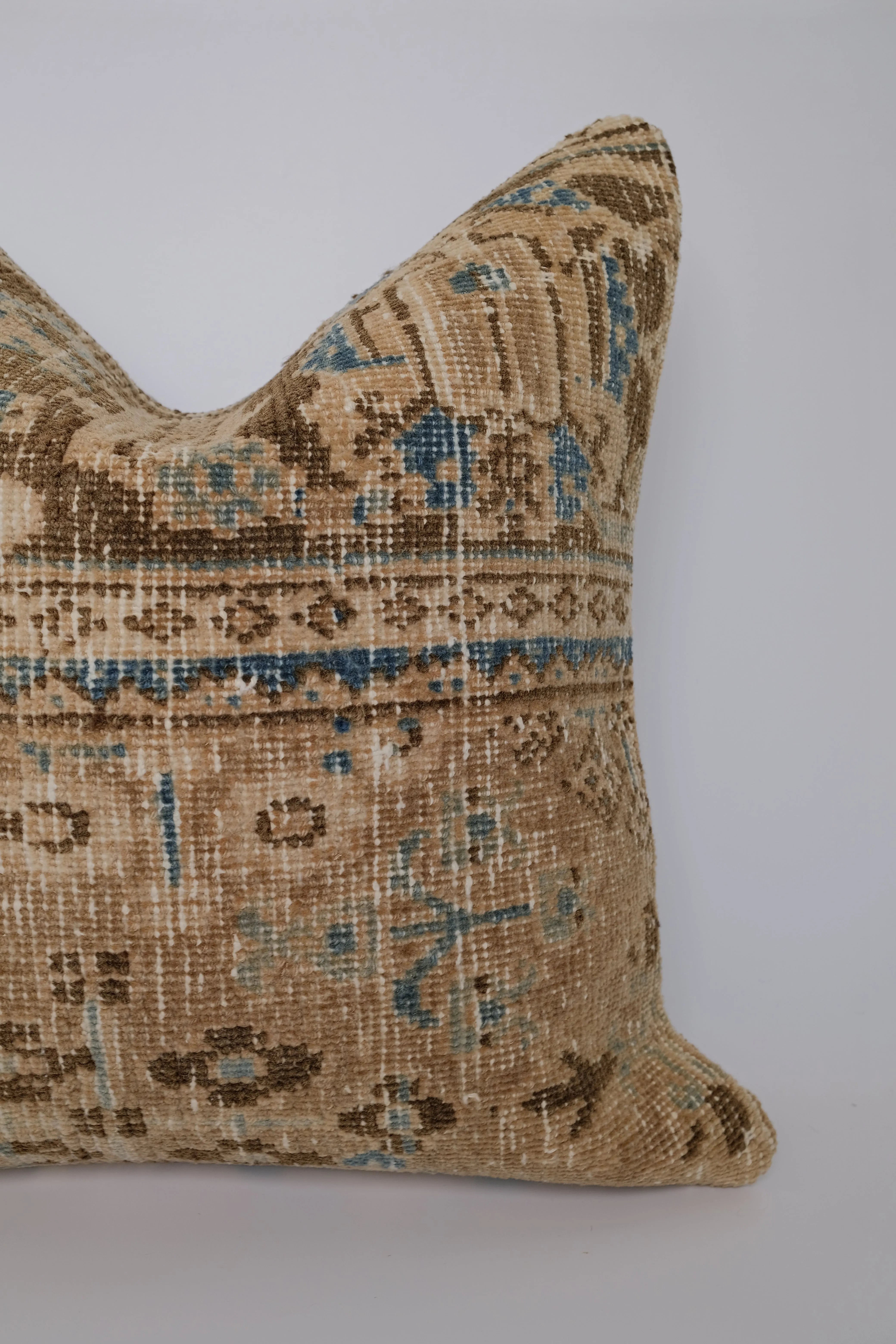 Hasan Turkish Vintage Rug Pillow
