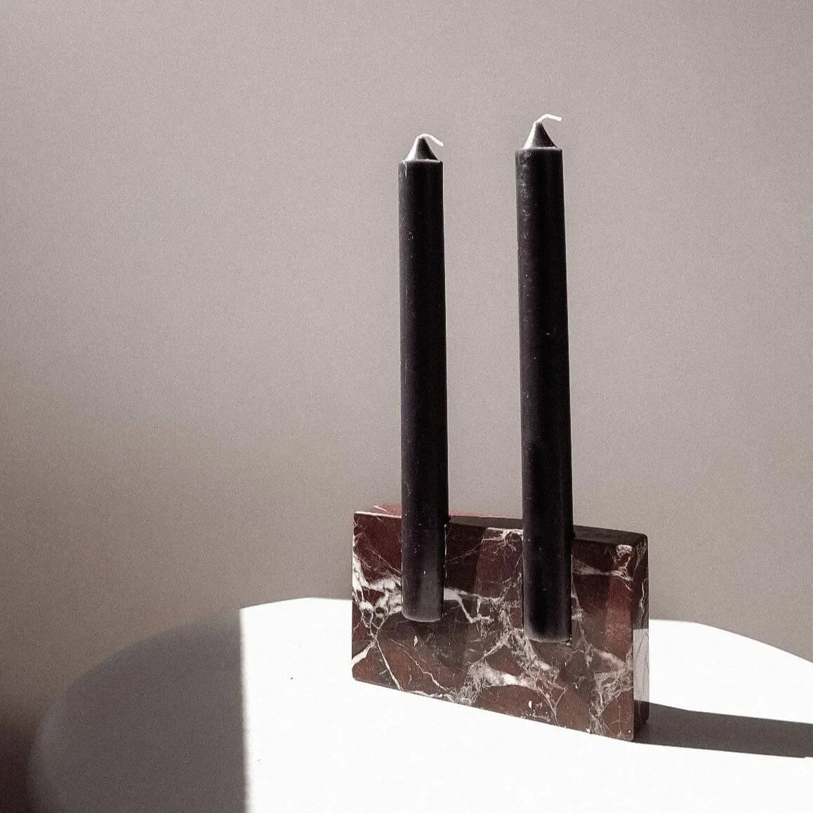 Dua Candle Holder: Rosso Lepanto - The Mayfair Hall