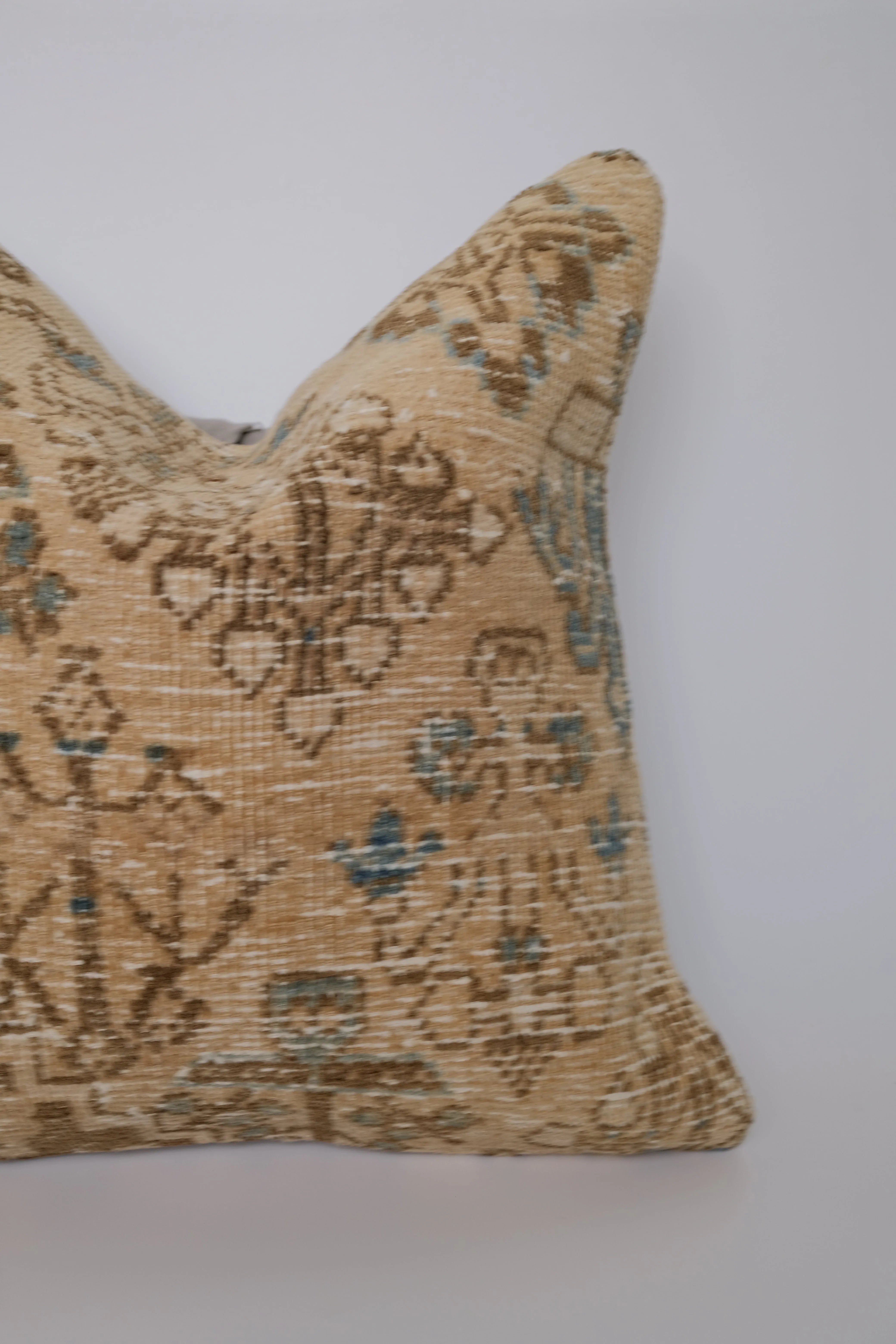 Hasan Turkish Vintage Rug Pillow