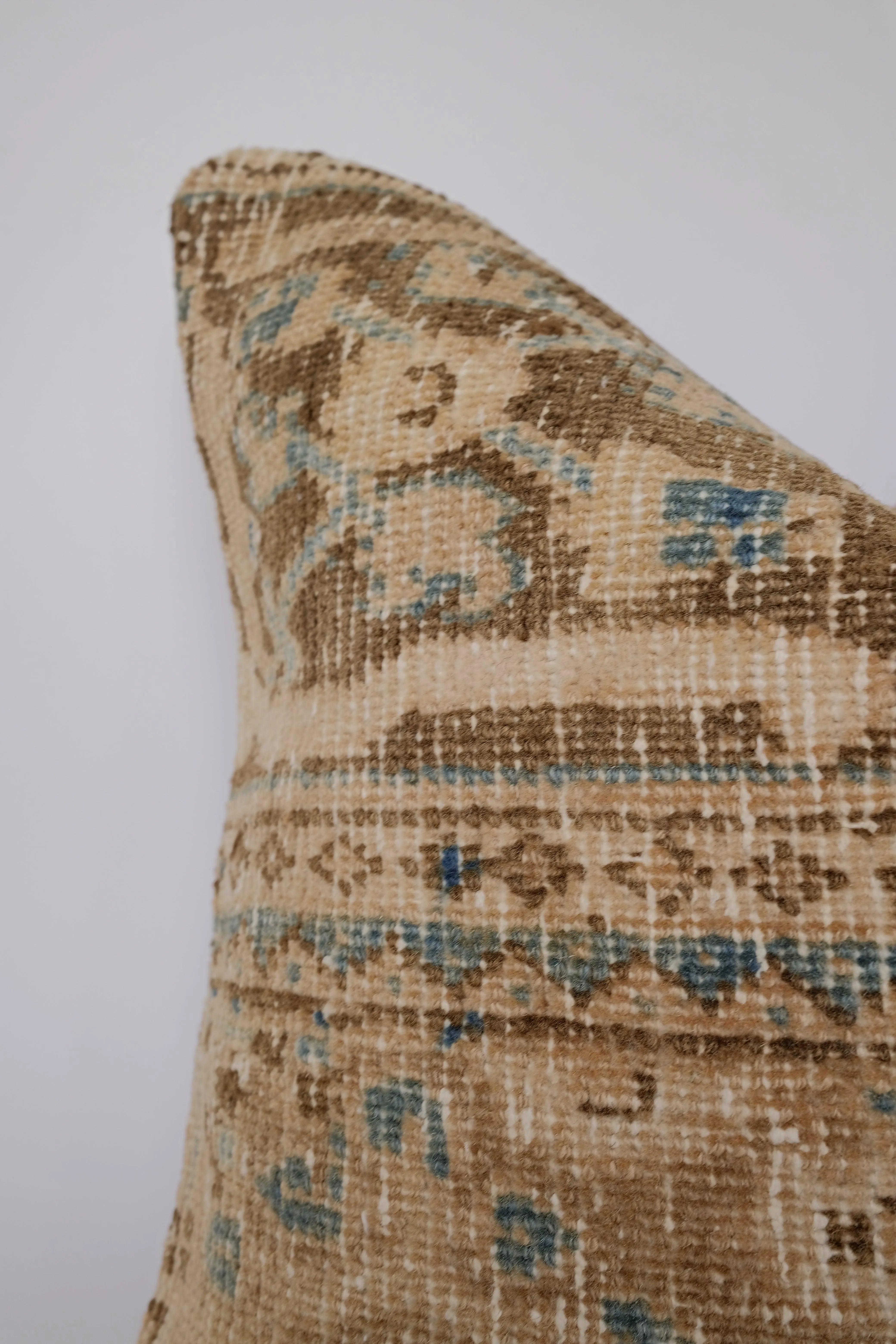 Hasan Turkish Vintage Rug Pillow