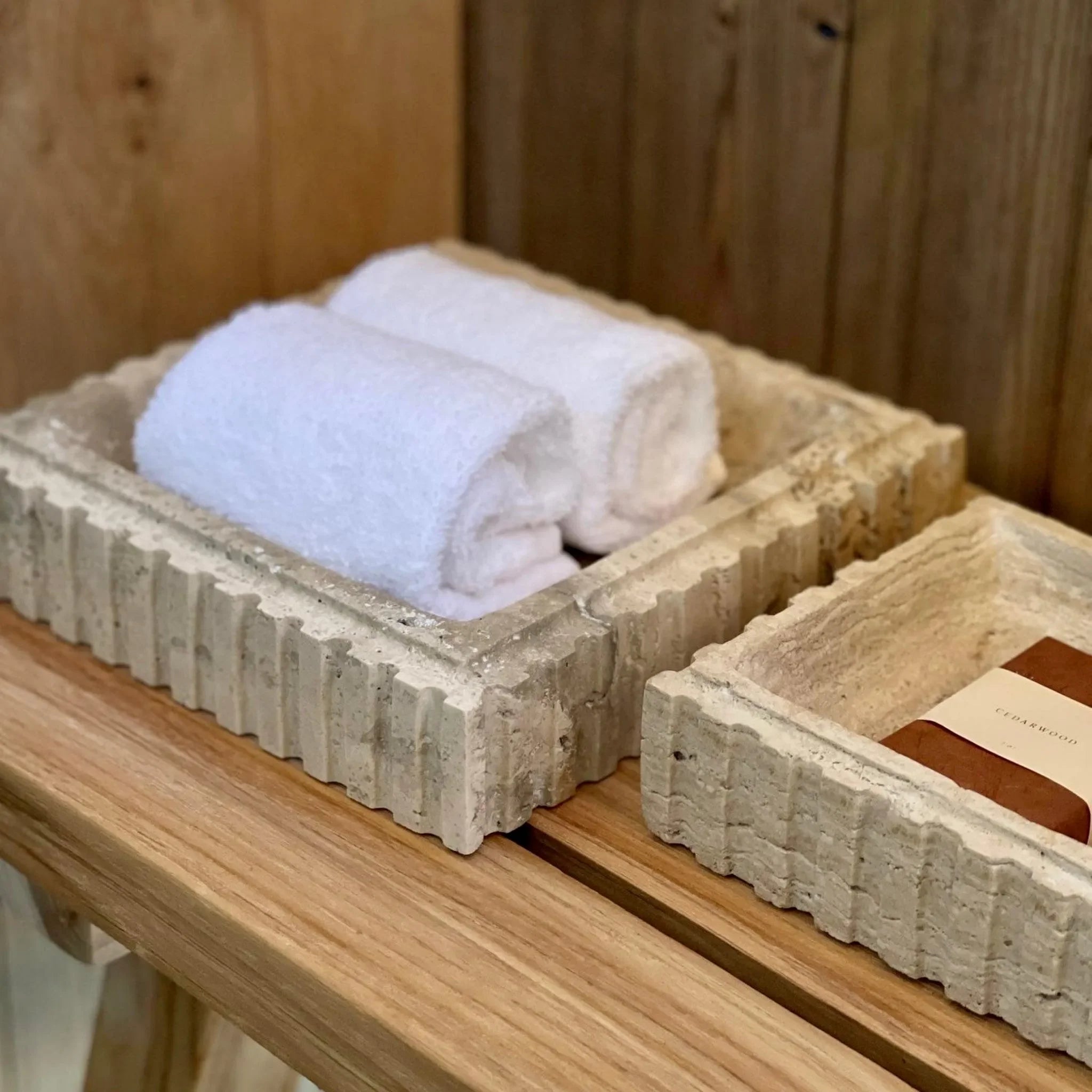 Athens Catch in Travertine - The Mayfair Hall