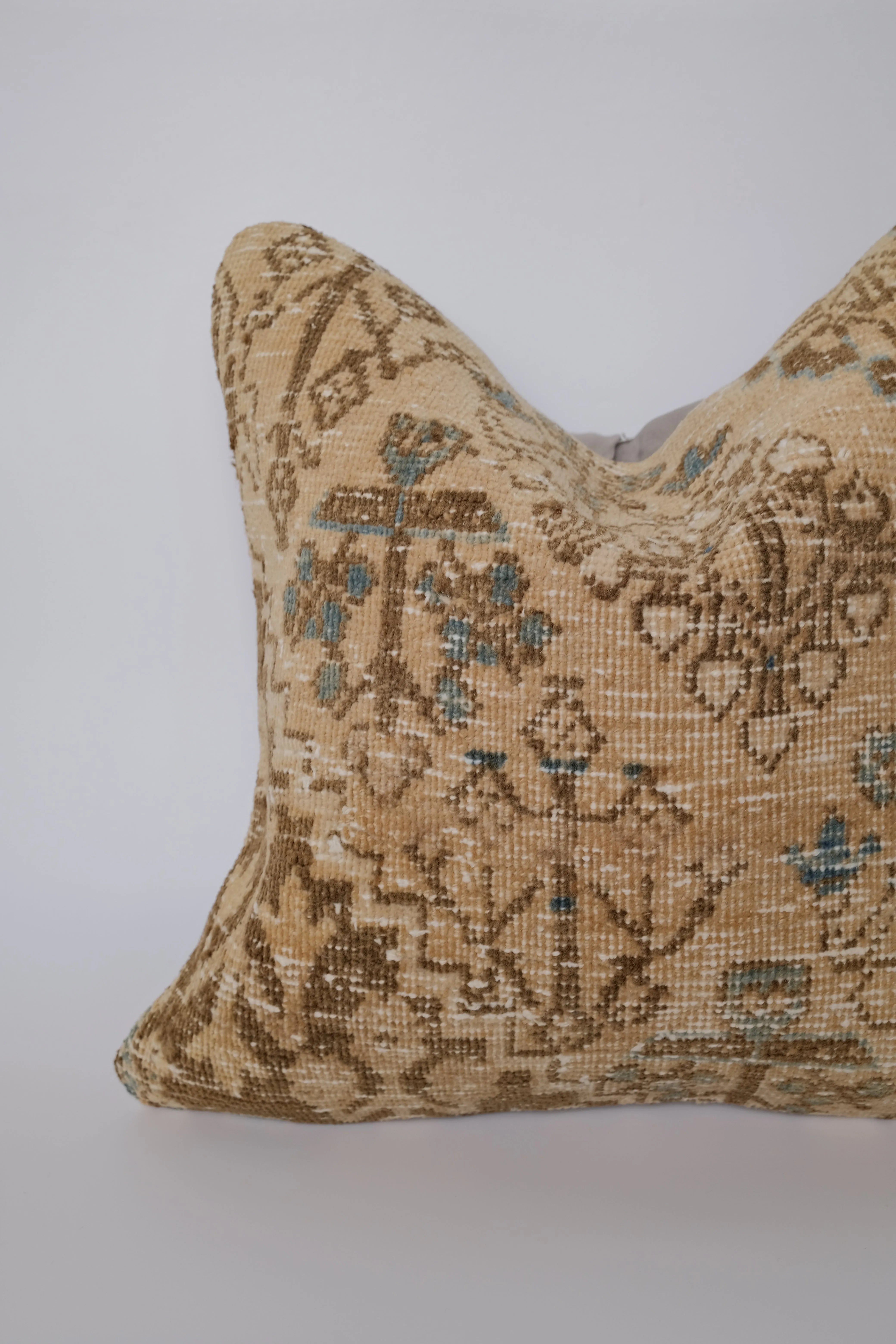 Hasan Turkish Vintage Rug Pillow