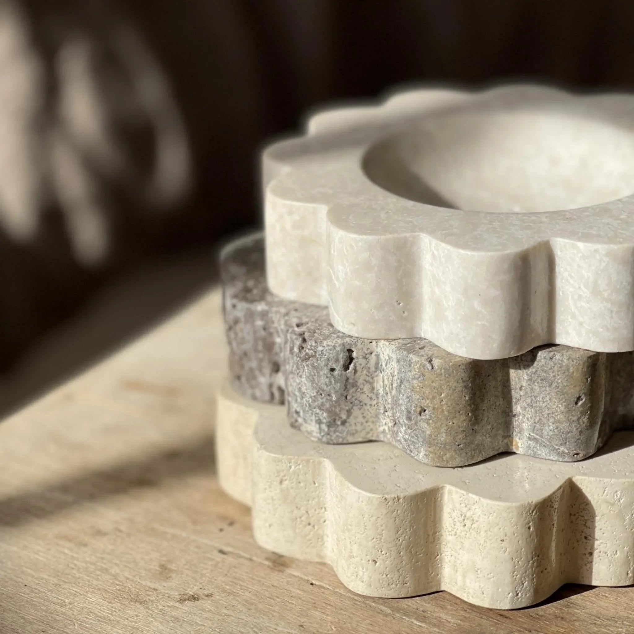 Marble Mini Sun Scoop in Affogato Light - The Mayfair Hall