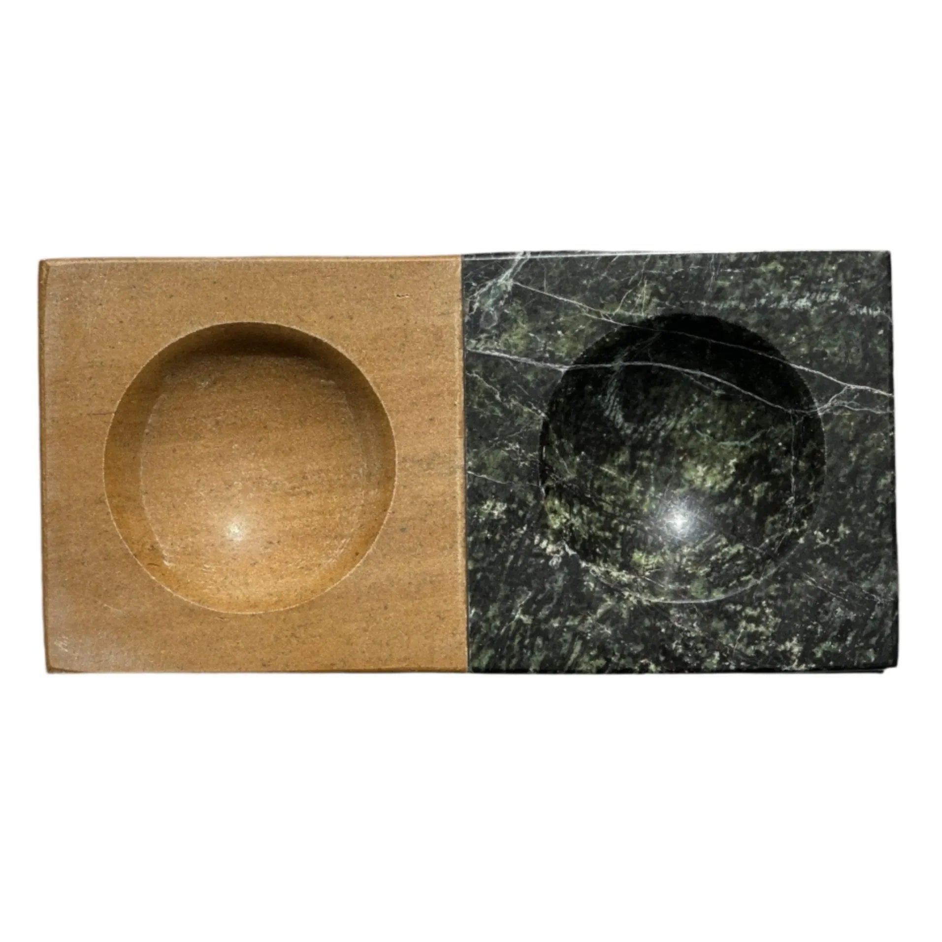 Marble Domino in Honeycomb and Sea Grass - The Mayfair Hall